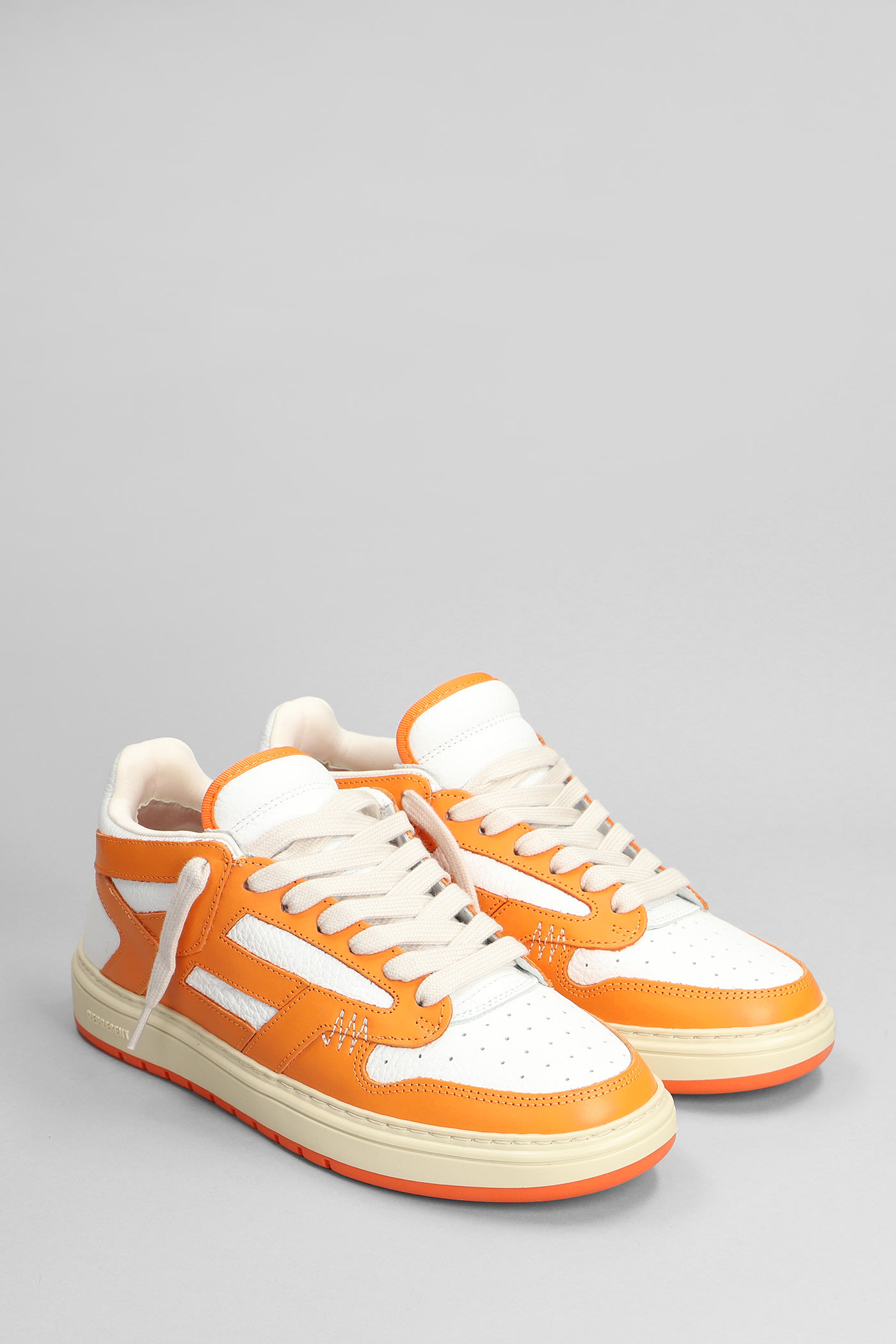 REPRESENT Reptor Low Sneakers In White Leather Smart Closet