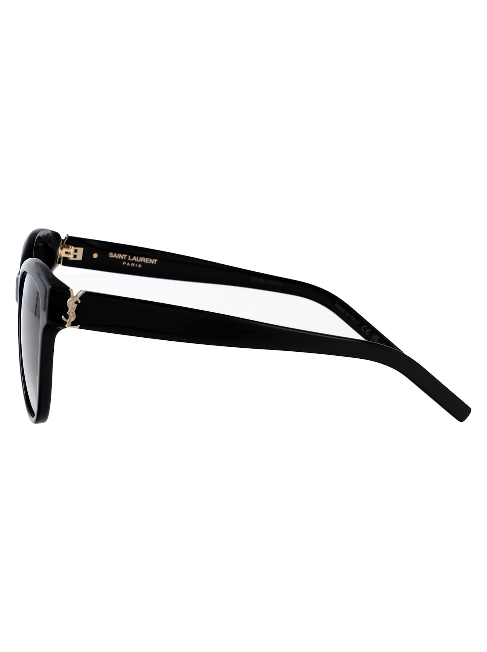 Saint Laurent Monogram M3 Sunglasses In Black
