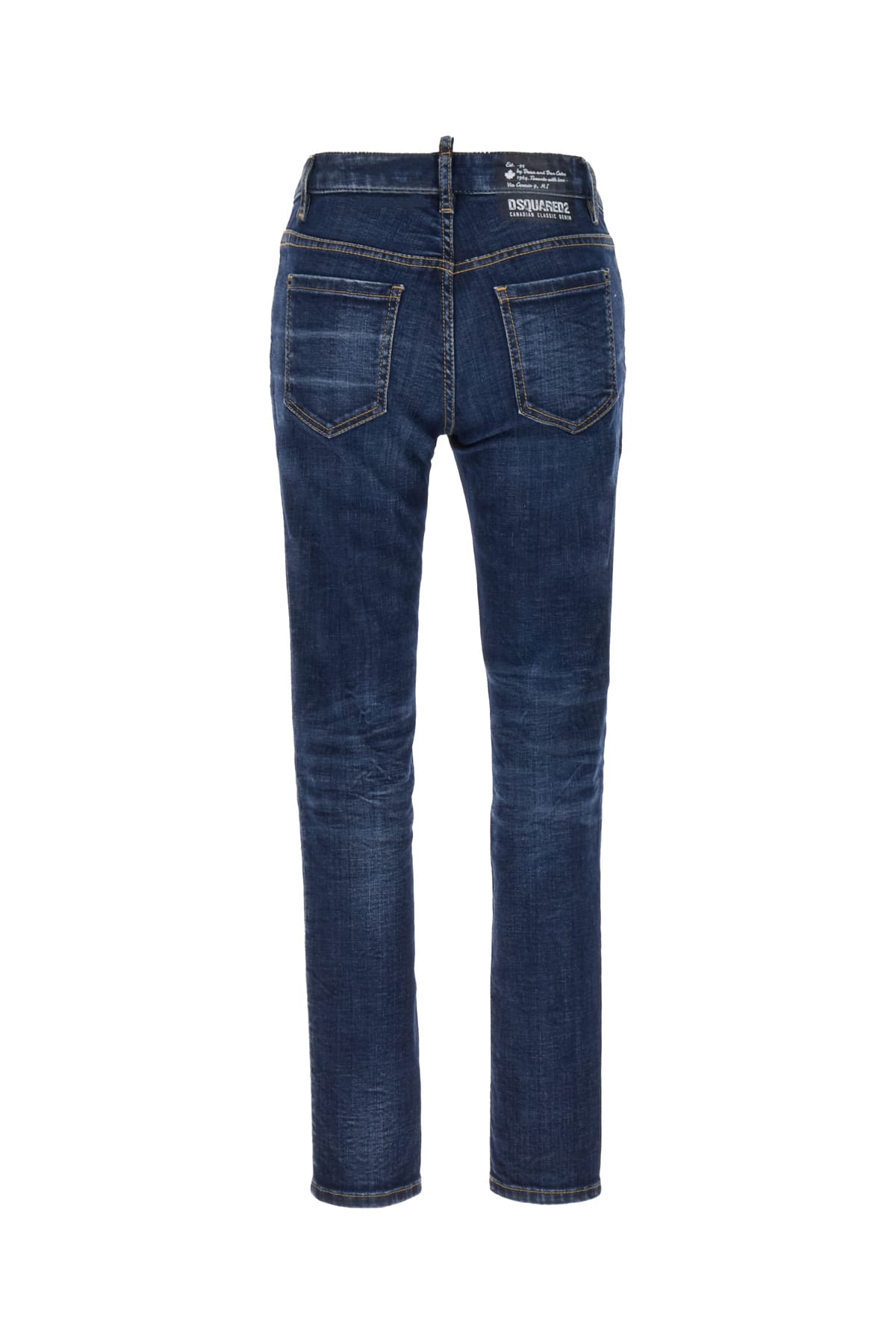 Shop Dsquared2 Stretch Denim Jennifer Jeans In 470