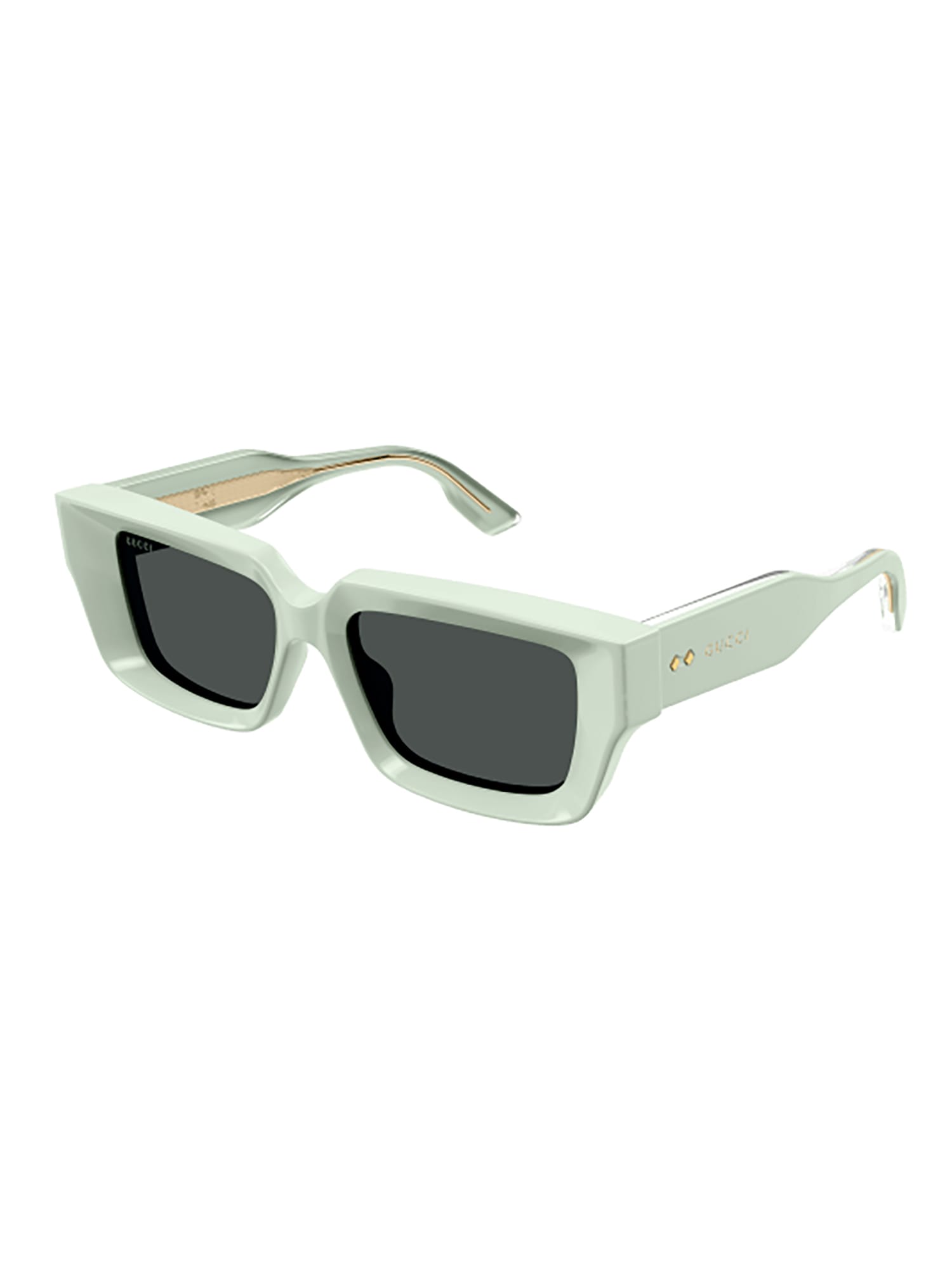 Shop Gucci Gg1529s Sunglasses In Green Green Grey