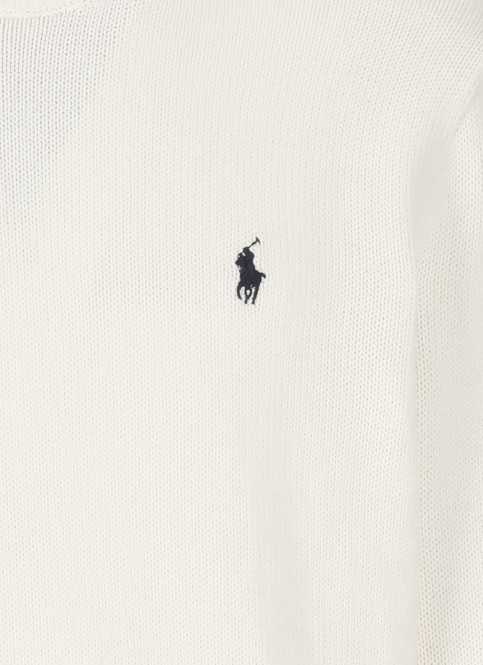 Shop Ralph Lauren Pony Sweater In Deckwash White