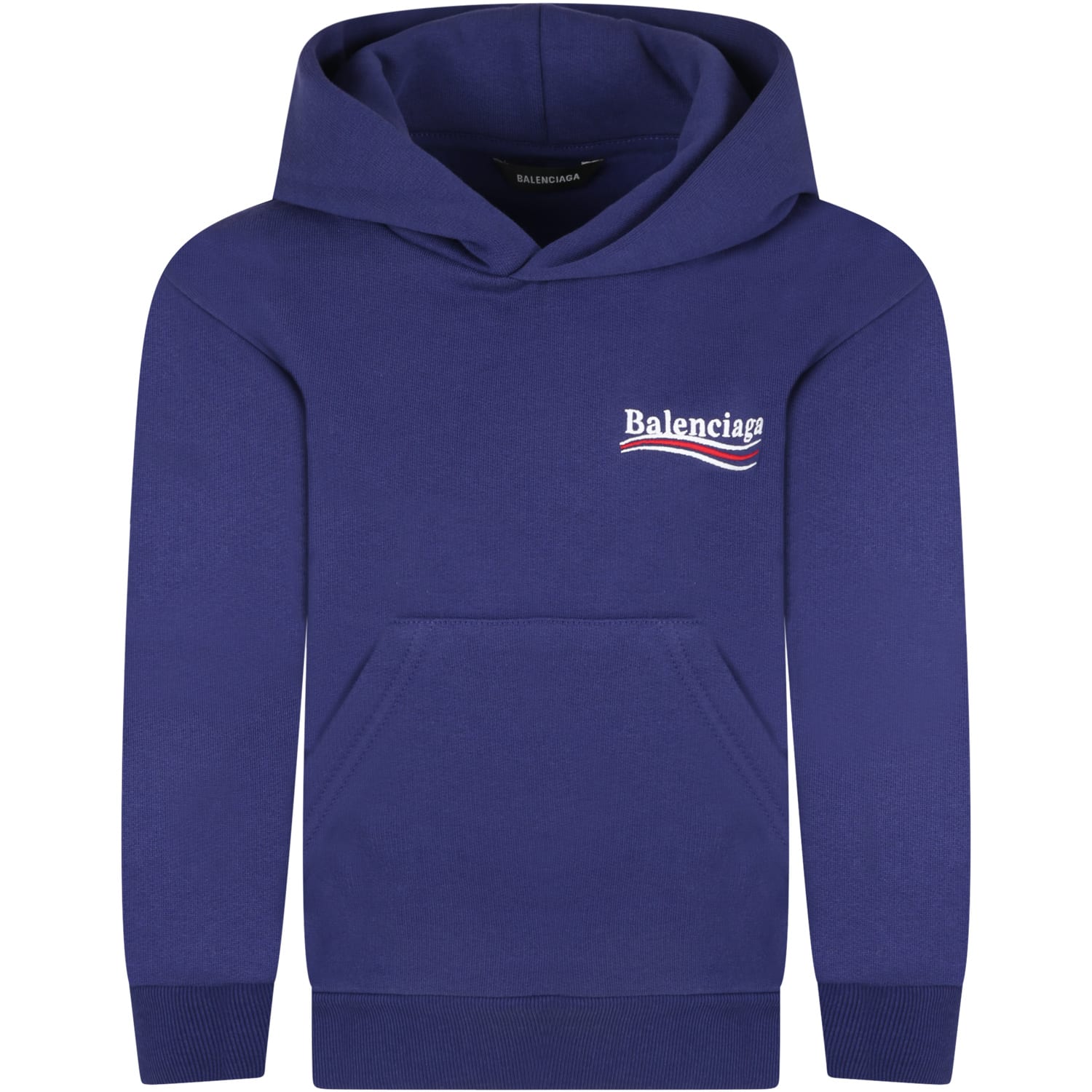 Balenciaga Purple Sweatshirt For Kids With Logo