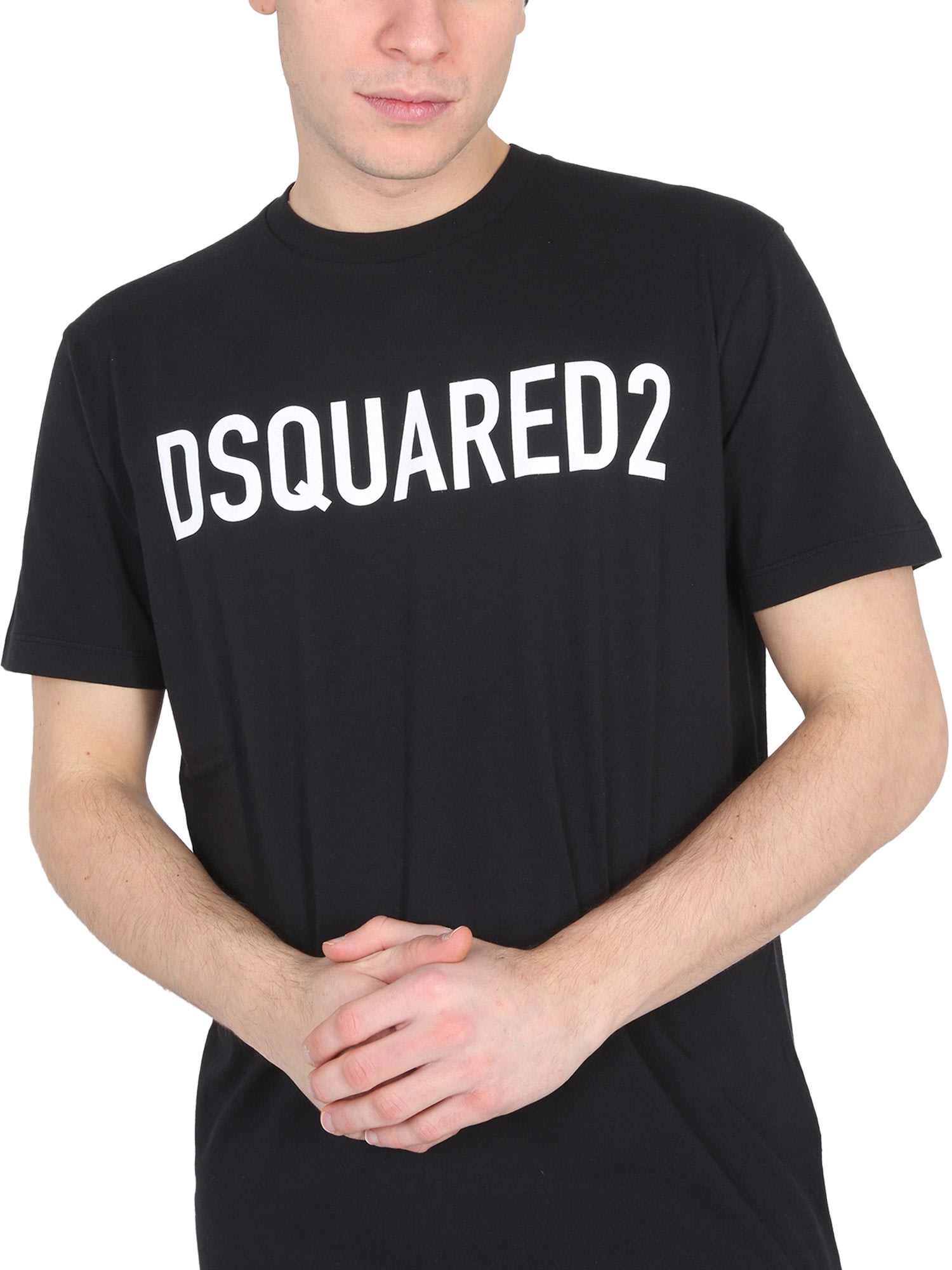 DSQUARED2 LOGO PRINT T-SHIRT 