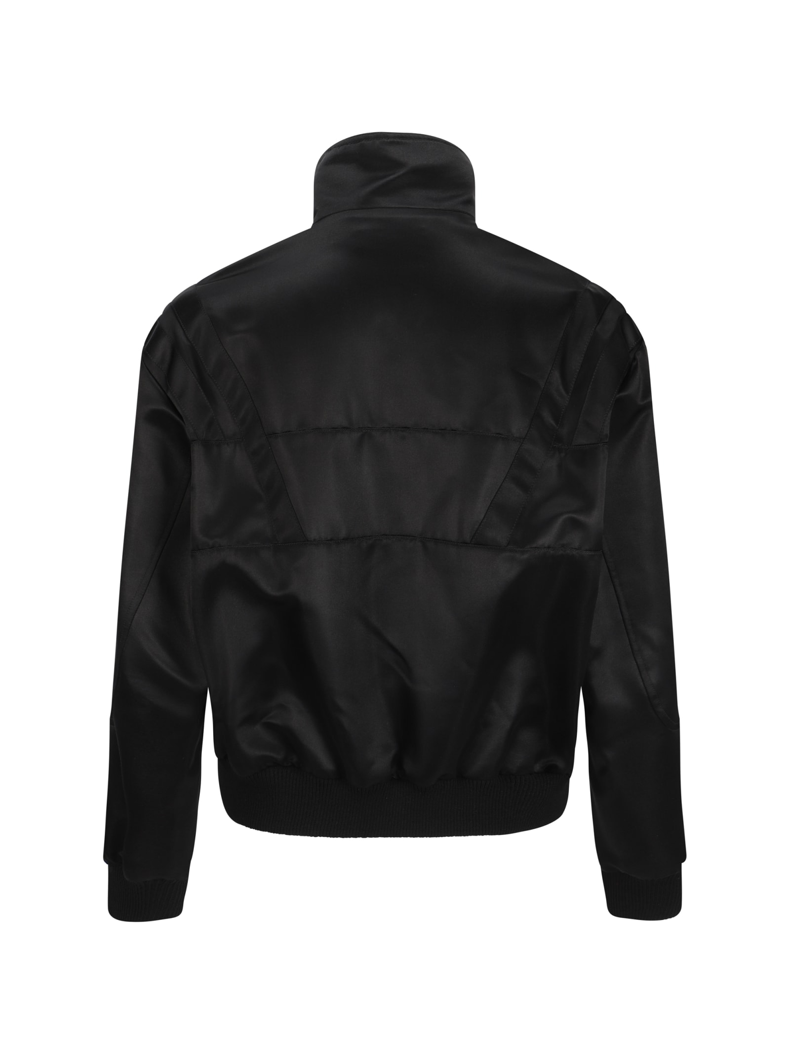 Shop Saint Laurent Teddy Jacket In Noir