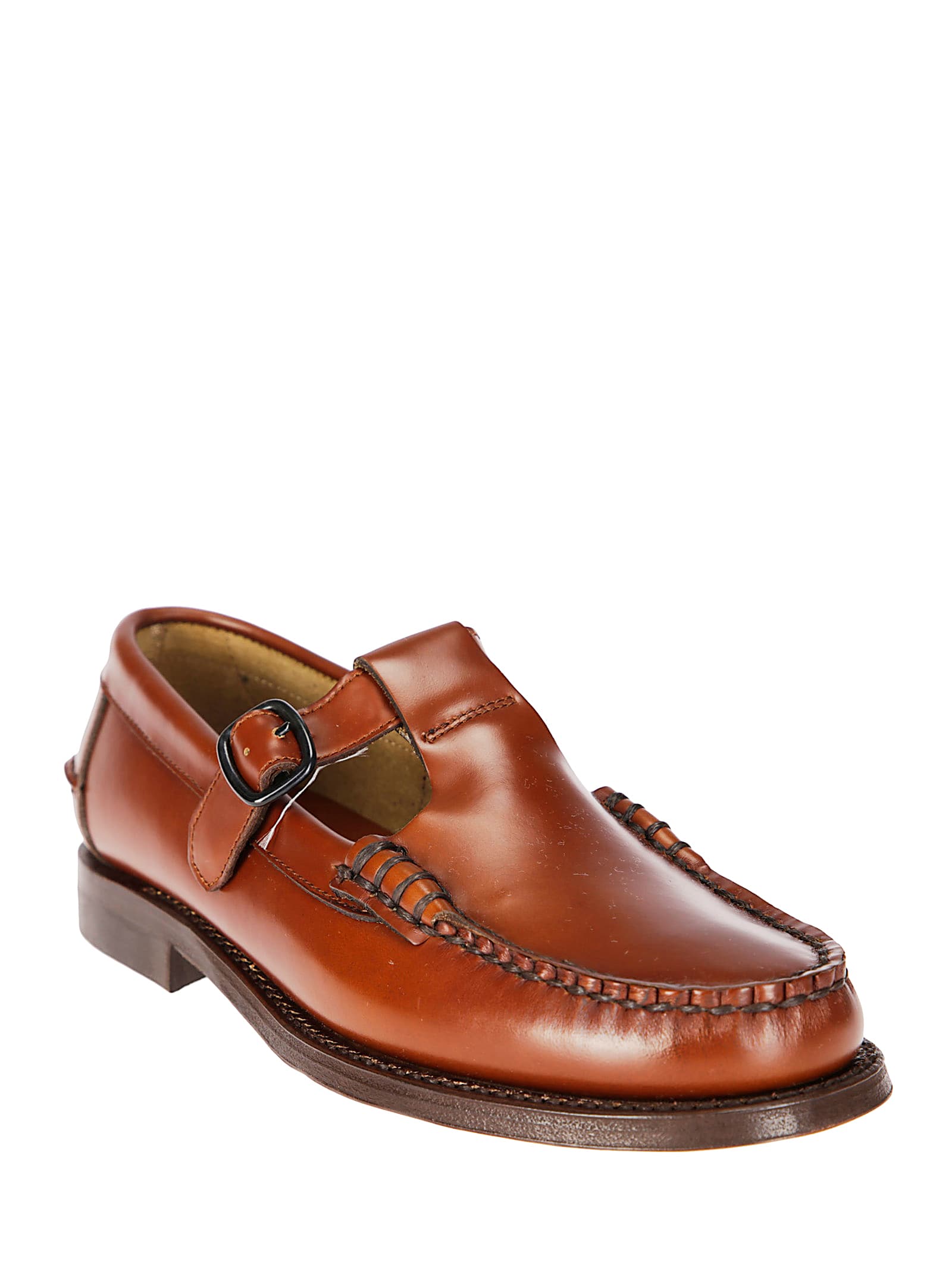 Hereu Round Toe Loafers