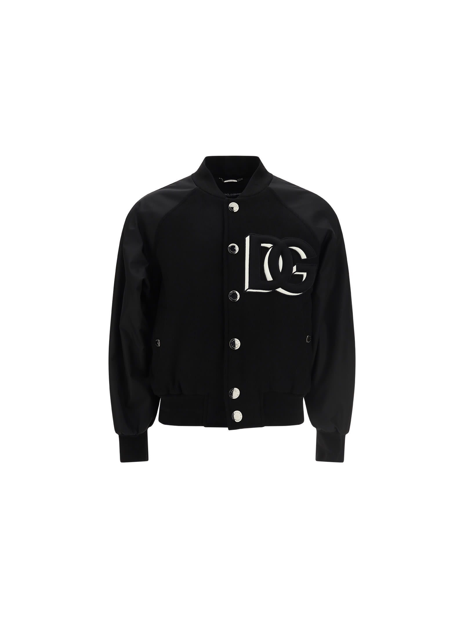 Haarvaten uitlijning kopiëren Dolce & Gabbana College Jacket In Black | ModeSens