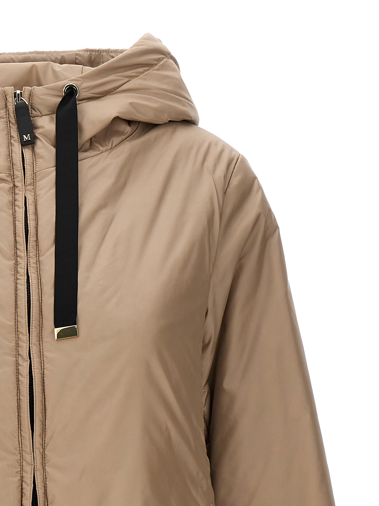 Max Mara The Cube Greenh Puffer Jackets Beige In Brown