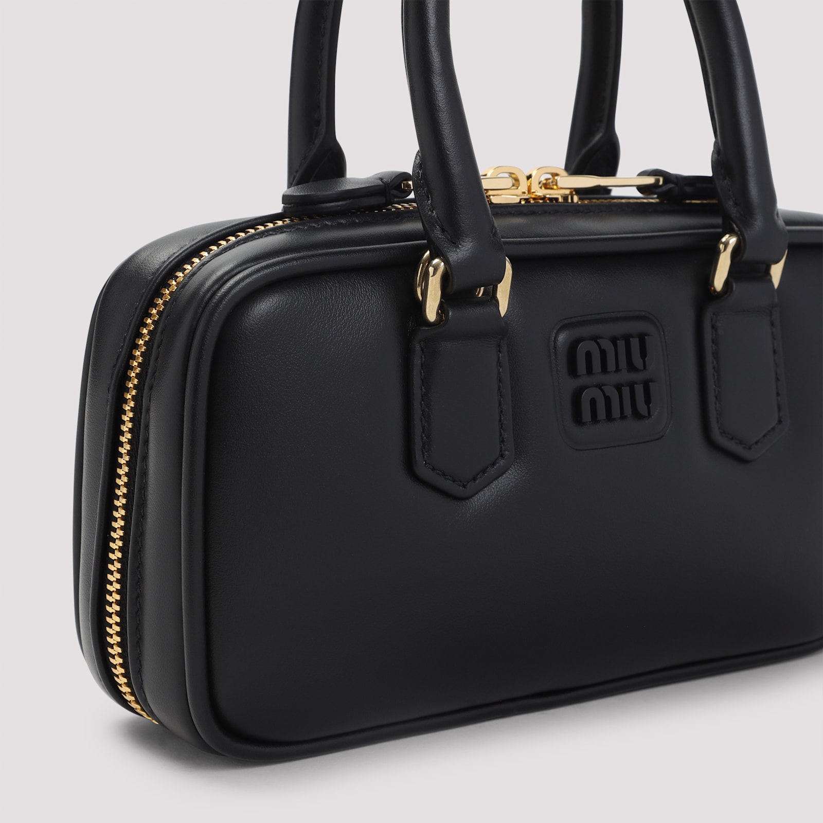 Miu Miu Arcadie Mini Shoulder Bag In Black