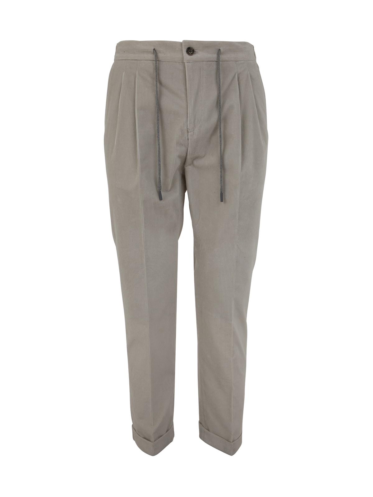 Barba Napoli Roma Trouser In Taupe