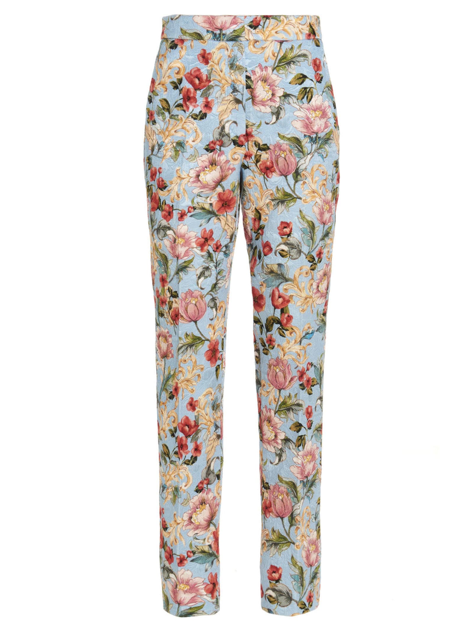 Moschino Jacquard Flower Pants