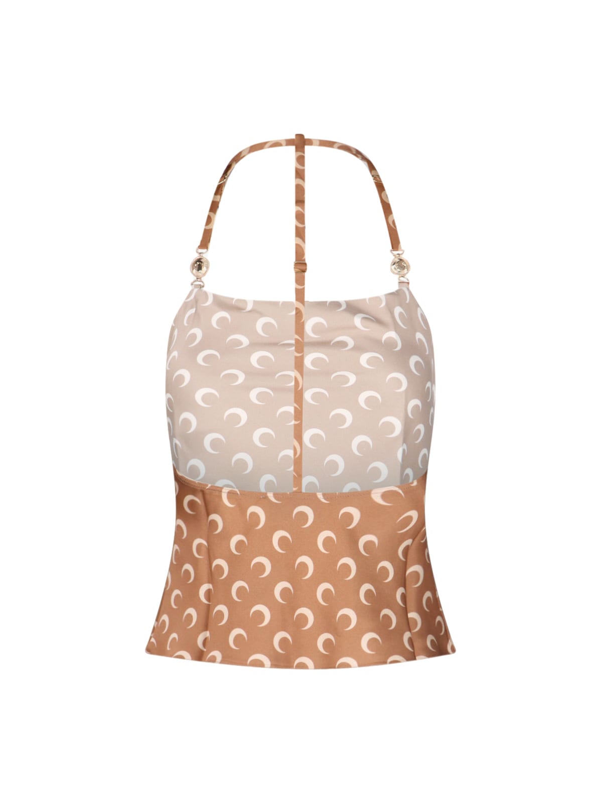 Shop Marine Serre Tank Top Moon Strap