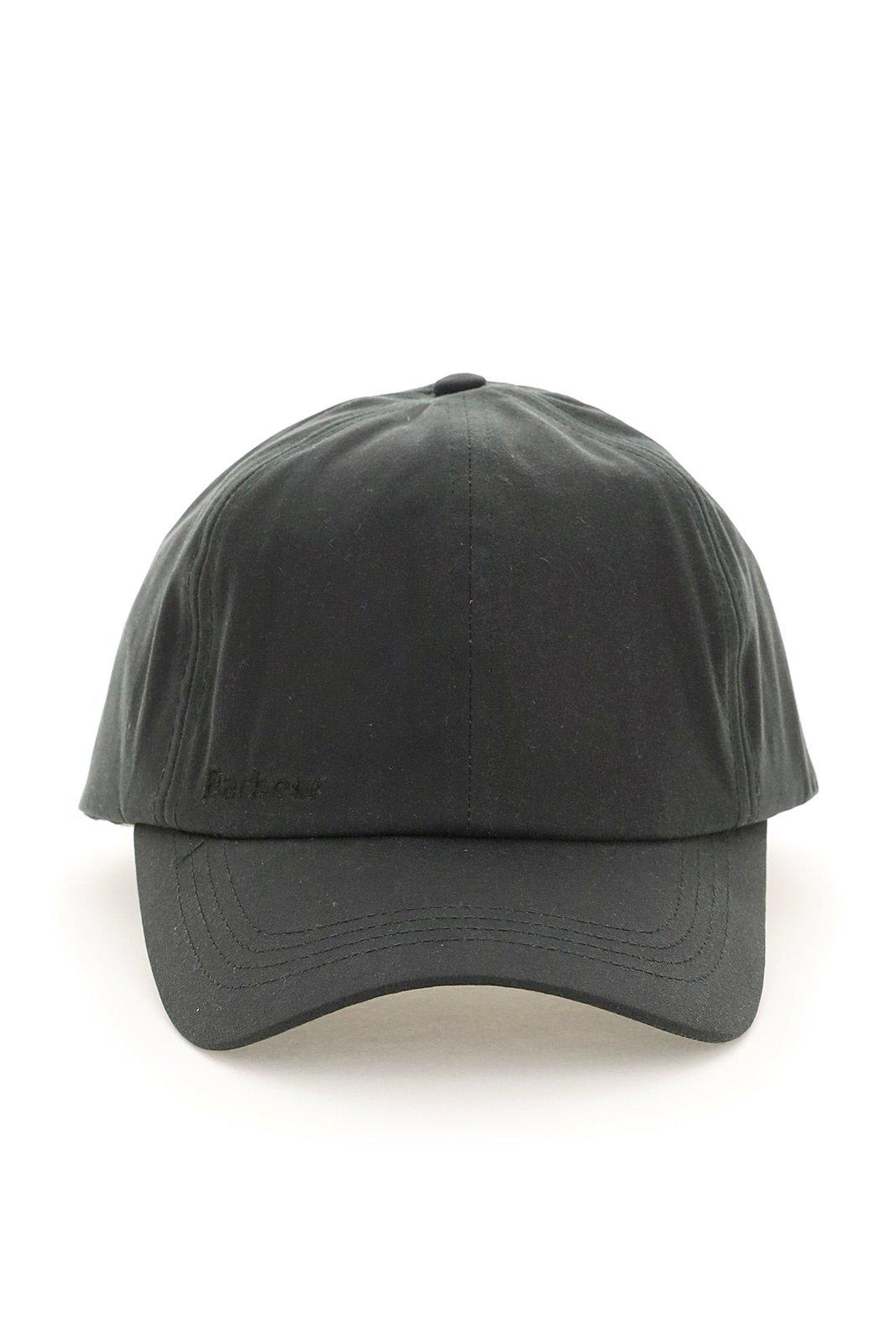 Barbour Curved Peak Baseball Cap In Green