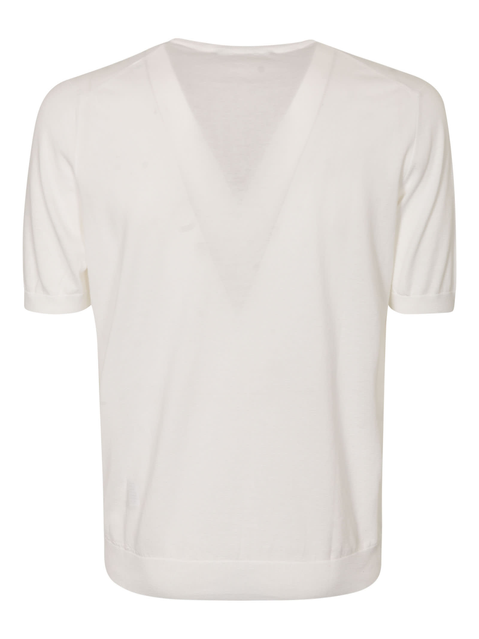 Shop Tagliatore Josh Top In White