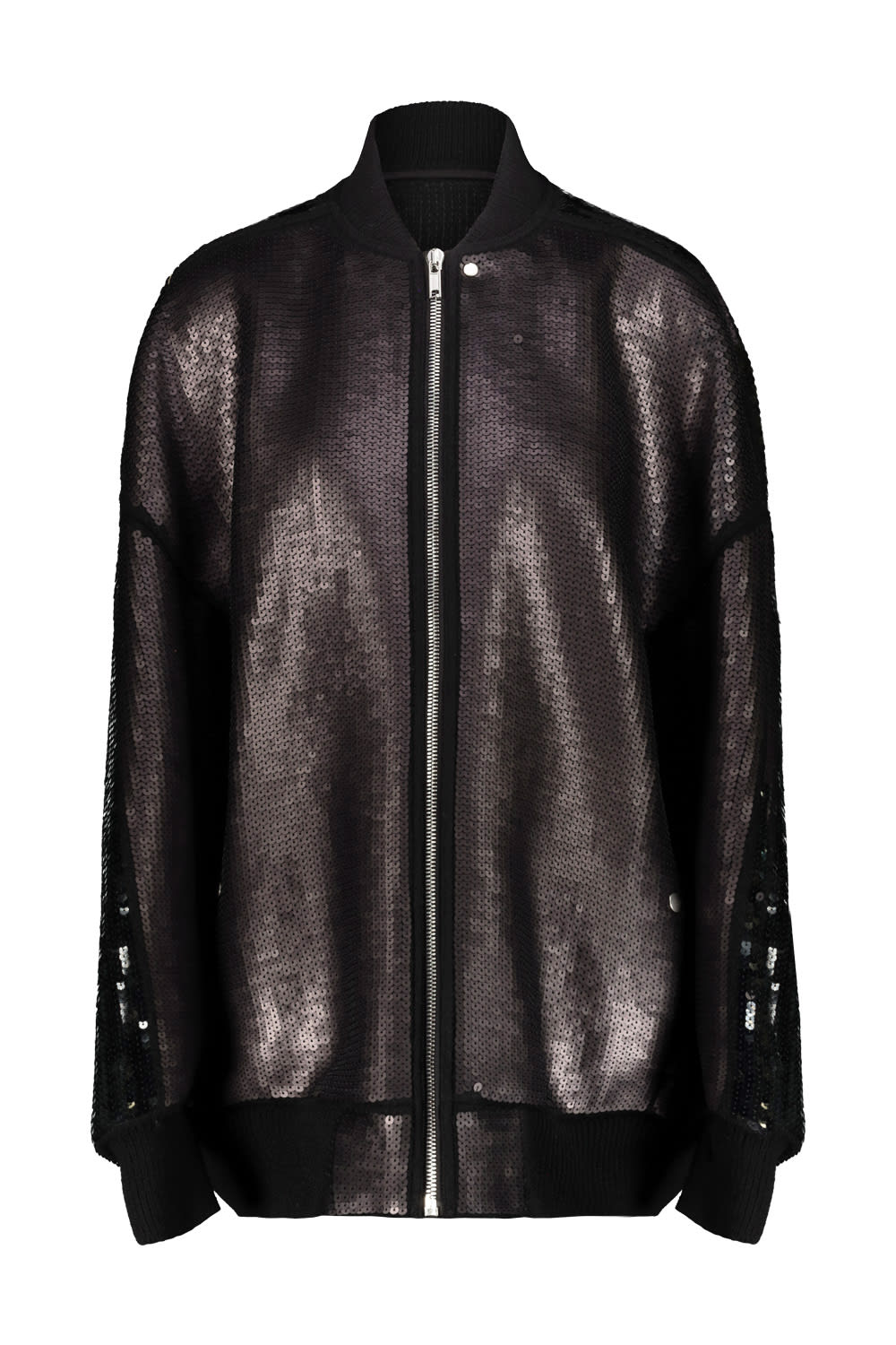 Shop Rick Owens Jumbo Peter Fly Embroidered Bomber Jacket In Black
