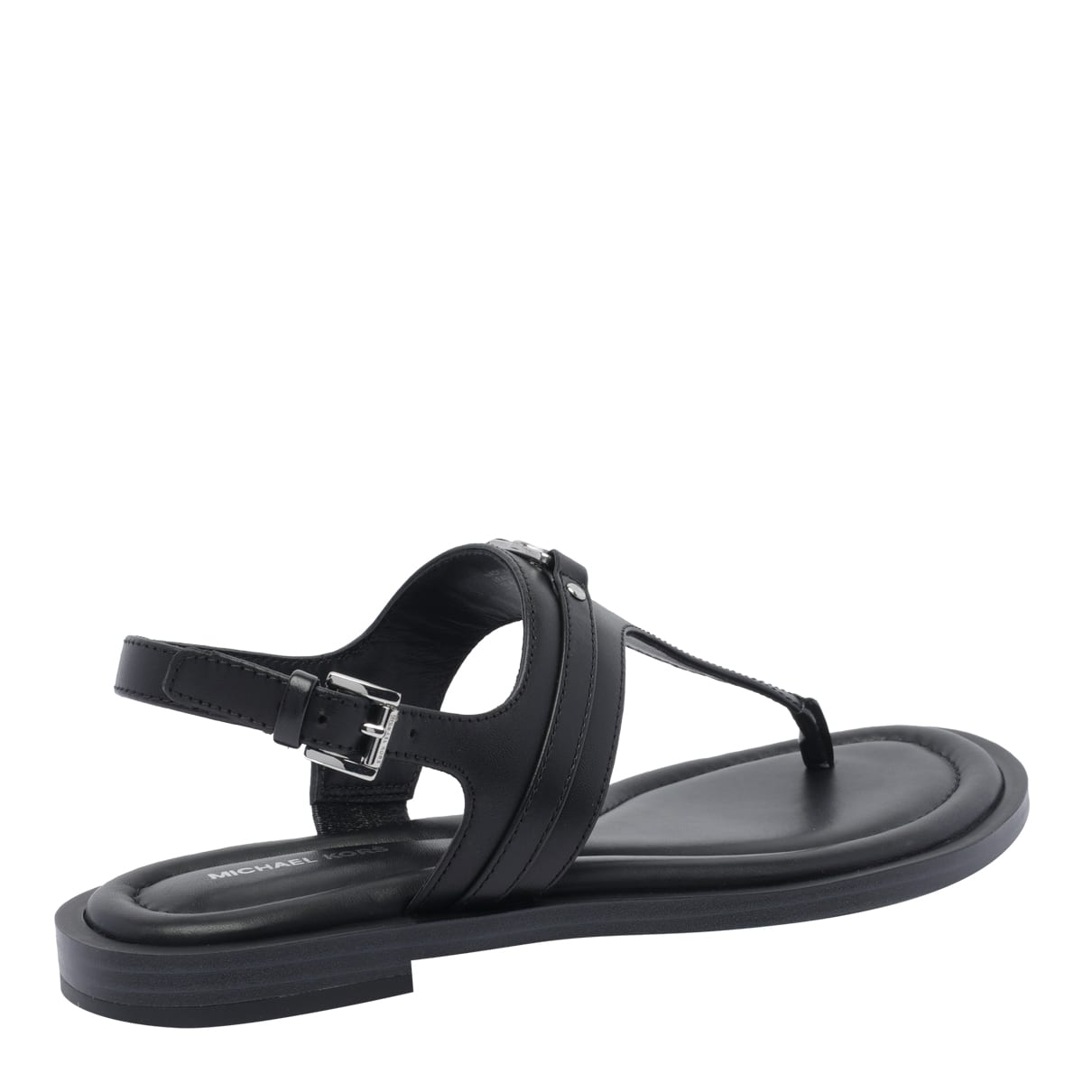 Shop Michael Michael Kors Mandy Sandals In Black