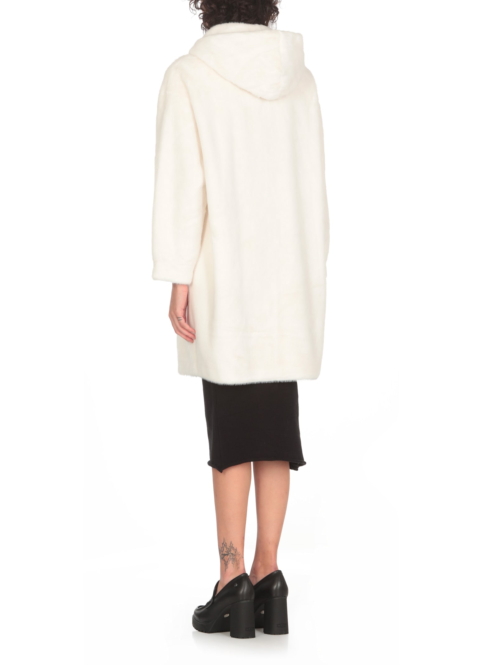 Shop Betta Corradi Mimi Coat In White