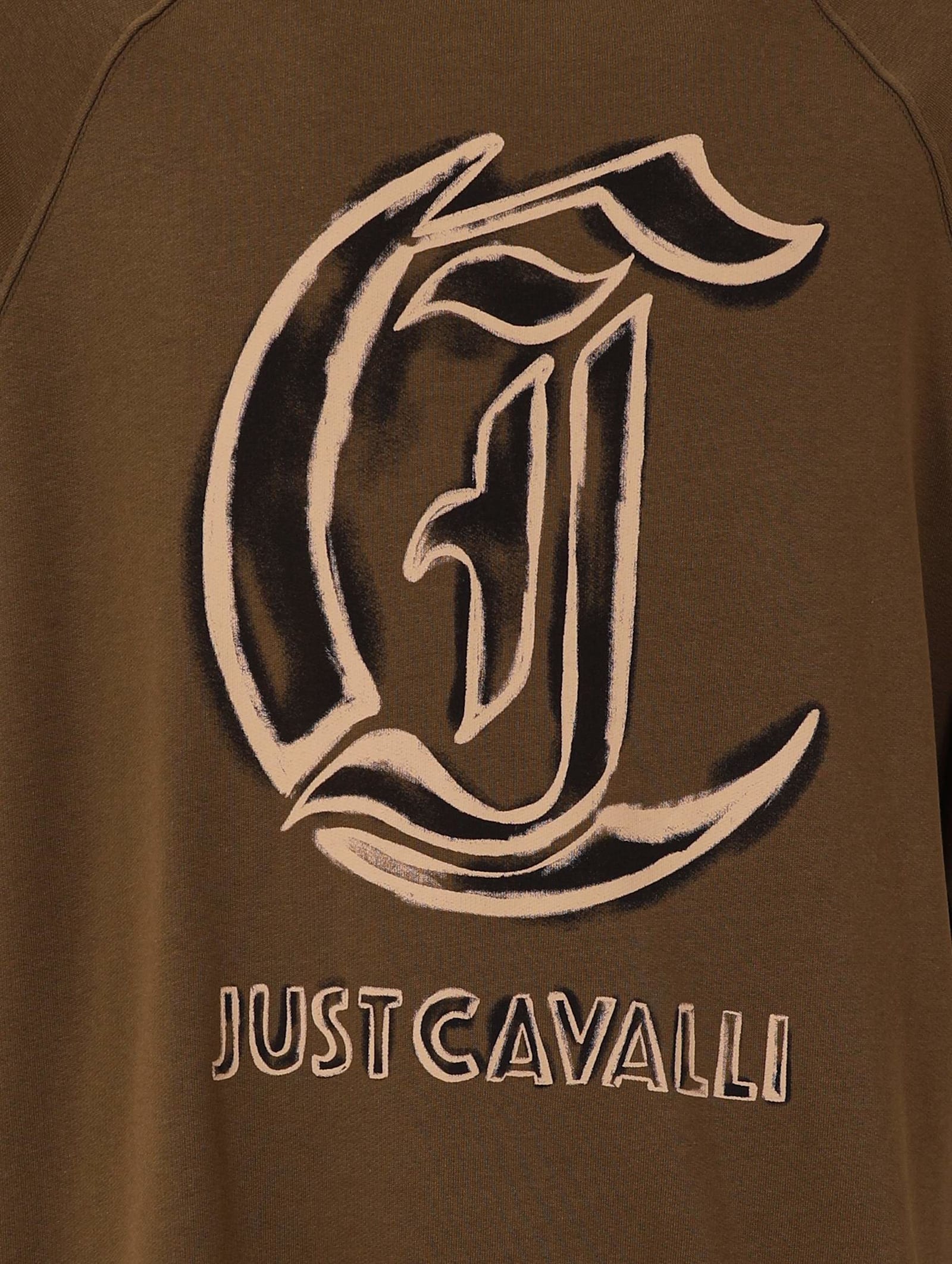 Roberto Cavalli Just Cavalli Sweatshirt In Green