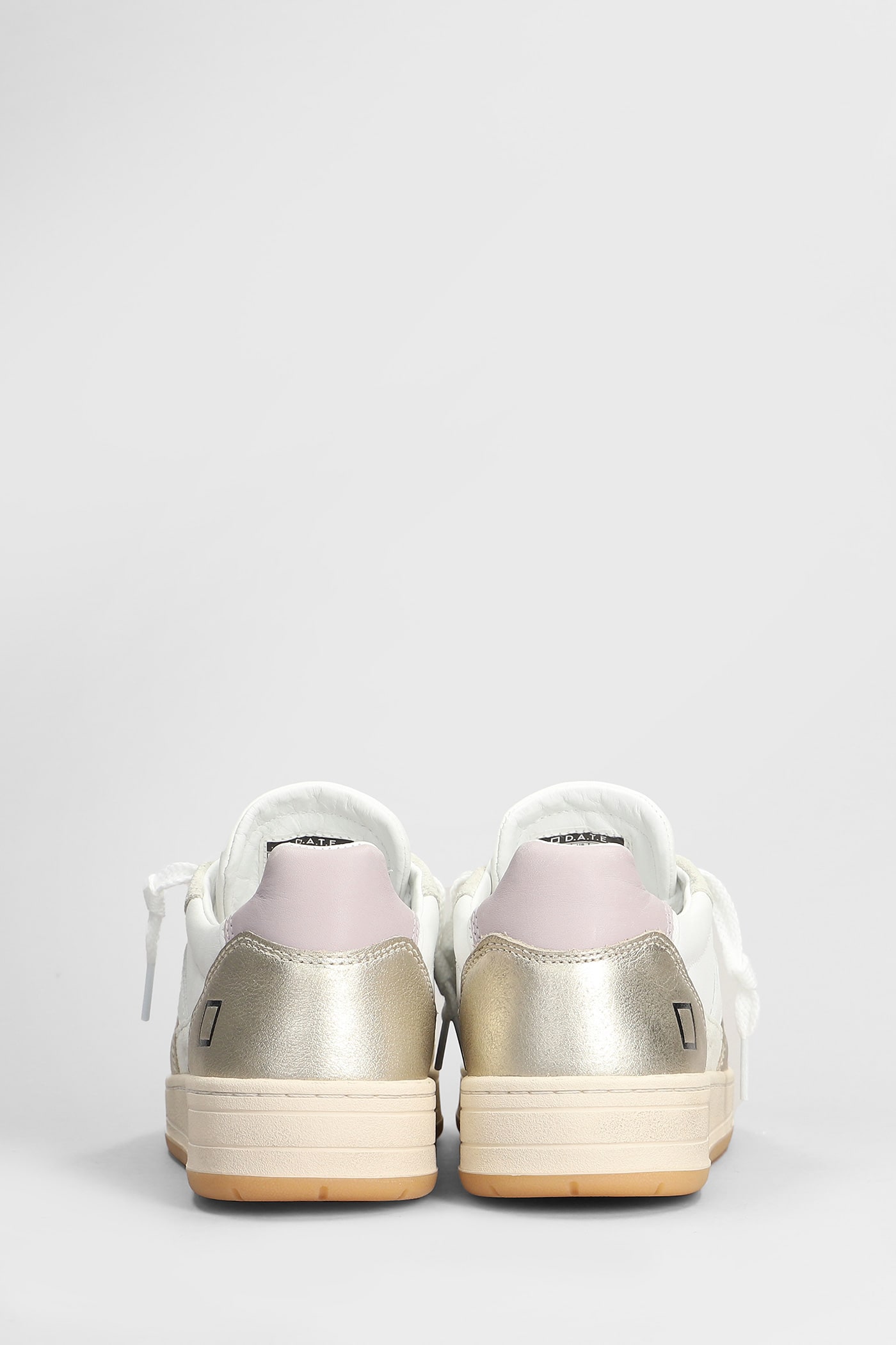 Shop Date Court 2.0 Sneakers In White Leather