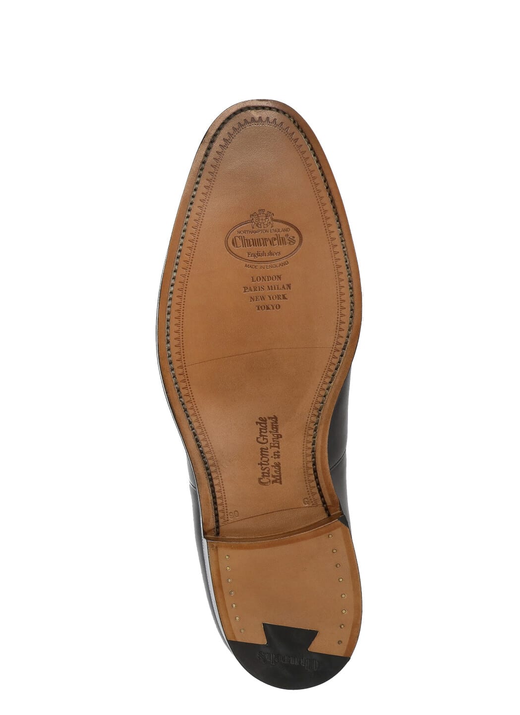 Church's Polished Leather Lace-up Shoes In Black
