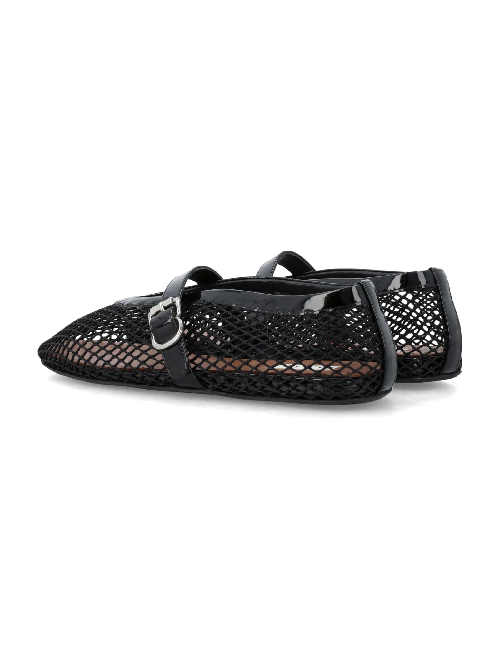 ALAÏA FISHNET BALLET FLAT