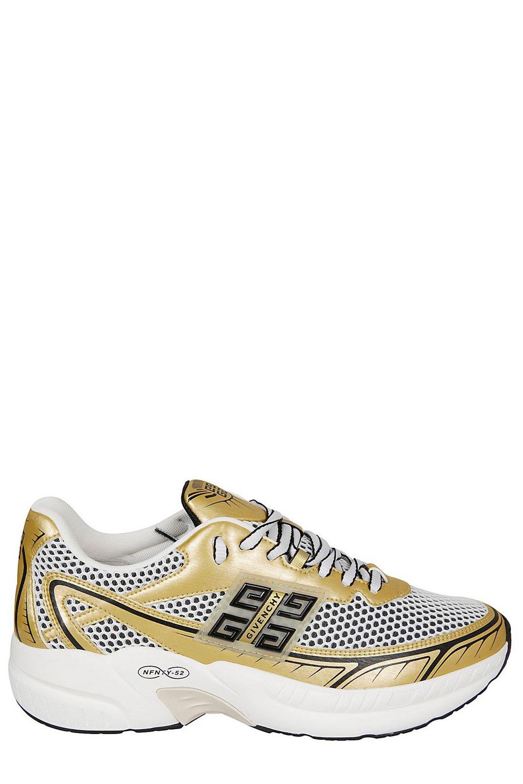 Shop Givenchy Nfnty-52 Runners In Oro