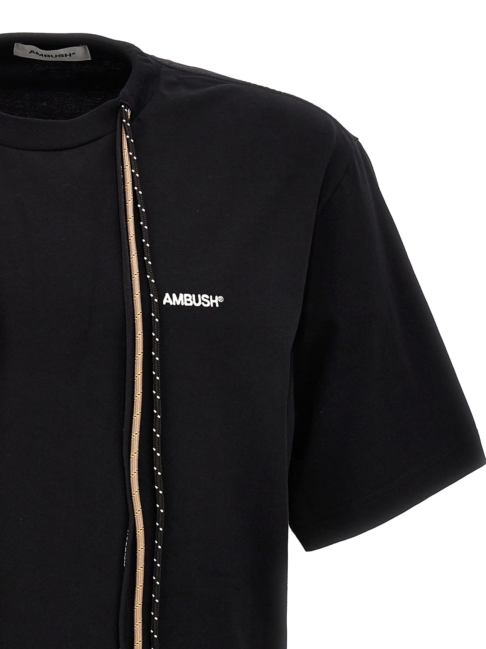 Shop Ambush New Multicord T-shirt In Black