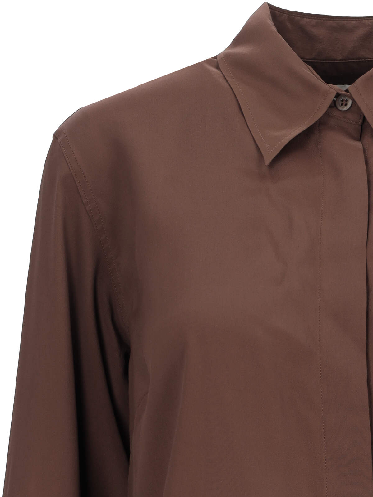 Shop Dries Van Noten Classic Shirt In Brown