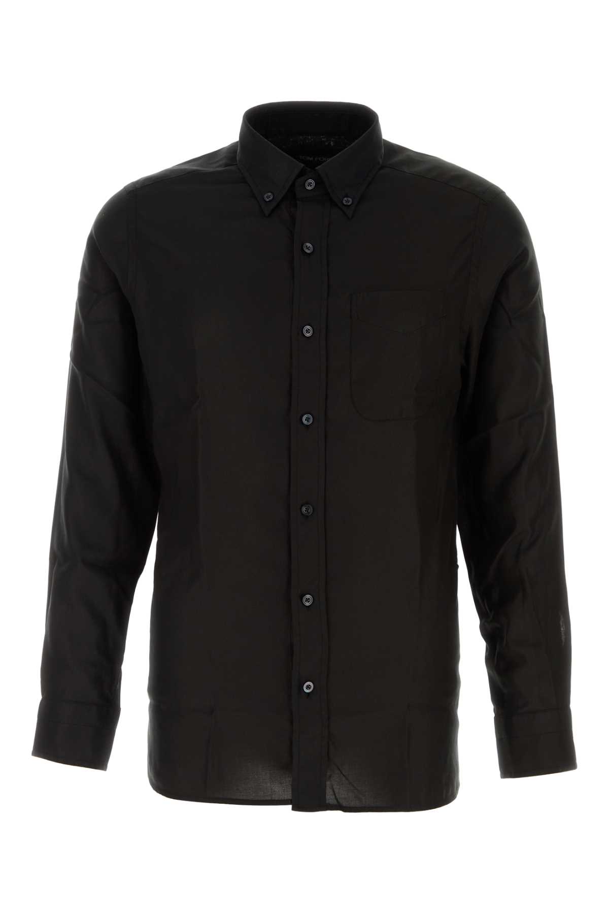 Black Lyocell Shirt