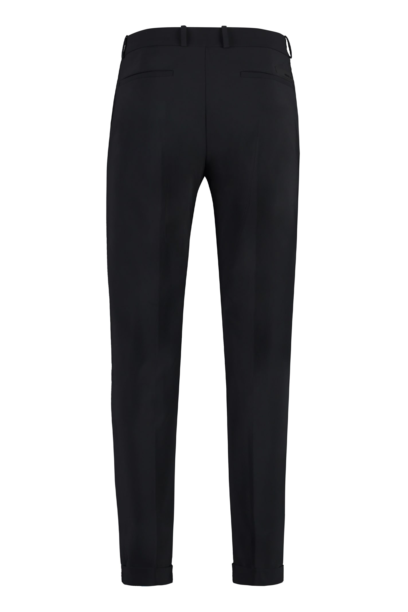 Shop Rrd - Roberto Ricci Design Winter Chino Echnical-nylon Pants Pants In Nero