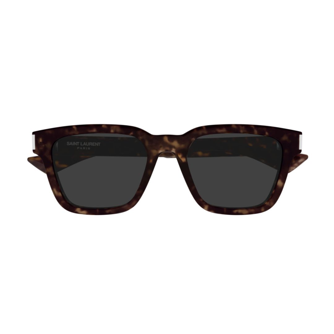 Saint Laurent Sl 790002 Havana Crystal Grey In Brown