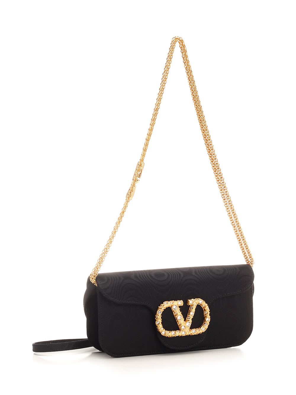 Valentino Locò Clutch In Black