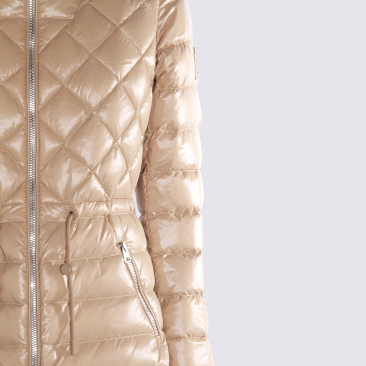 Mackage Tooky Quilted Hooded Coat In Brown