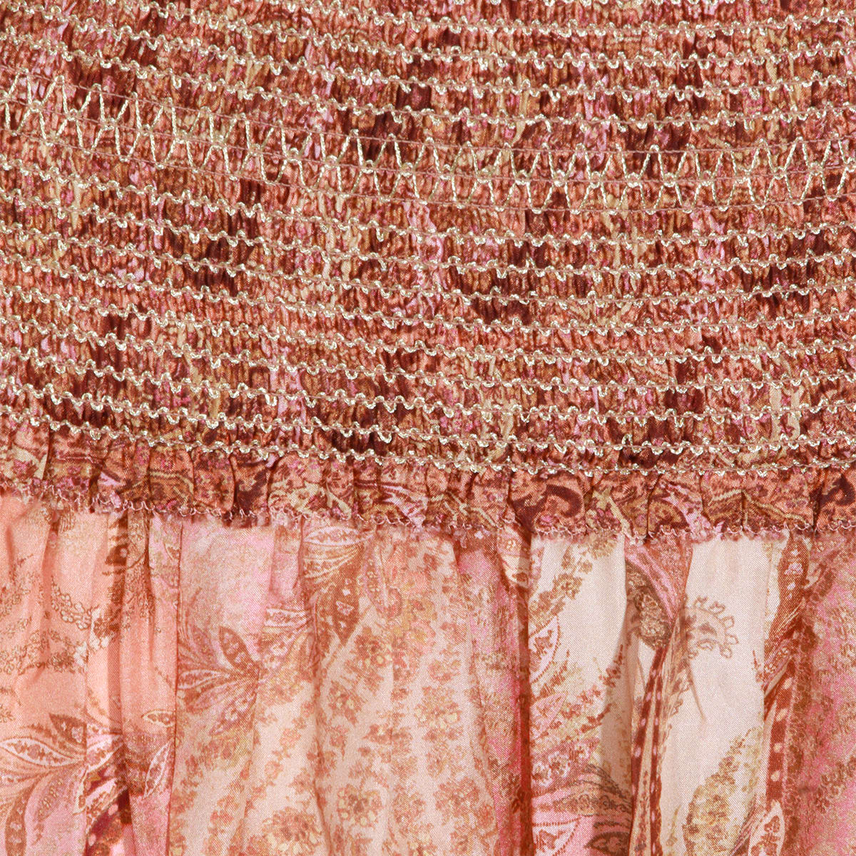 Zimmermann Wanderlust Patterned Silk Maxi Skirt In Multi