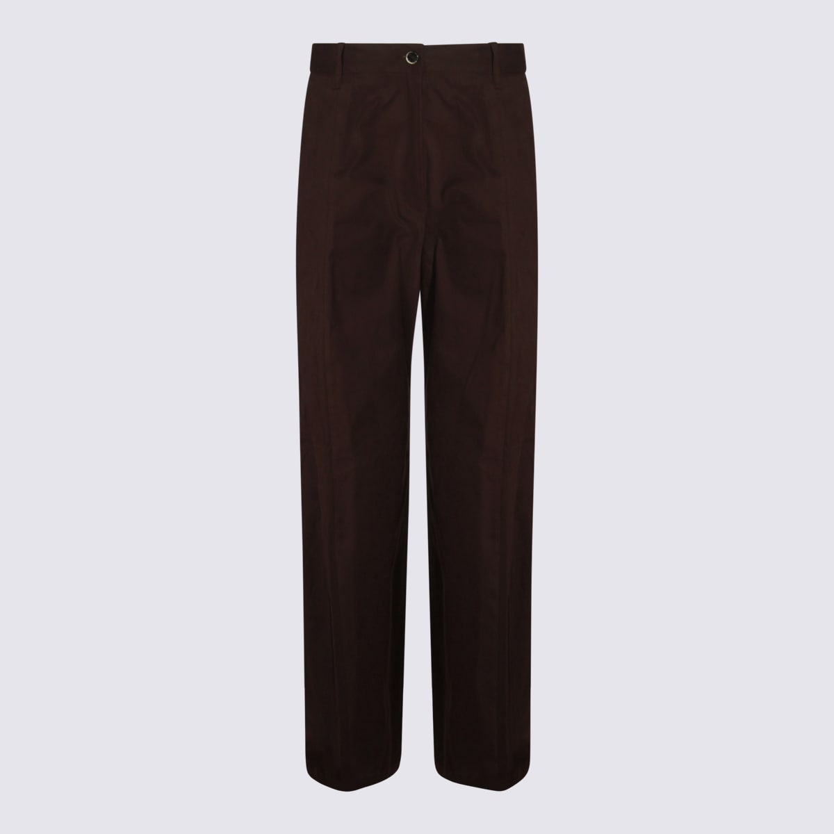 Nine In The Morning Pleated-front Trousers In Brown