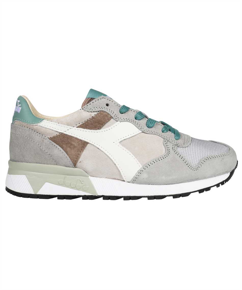 Diadora Leather Low-top Trainers In Grey