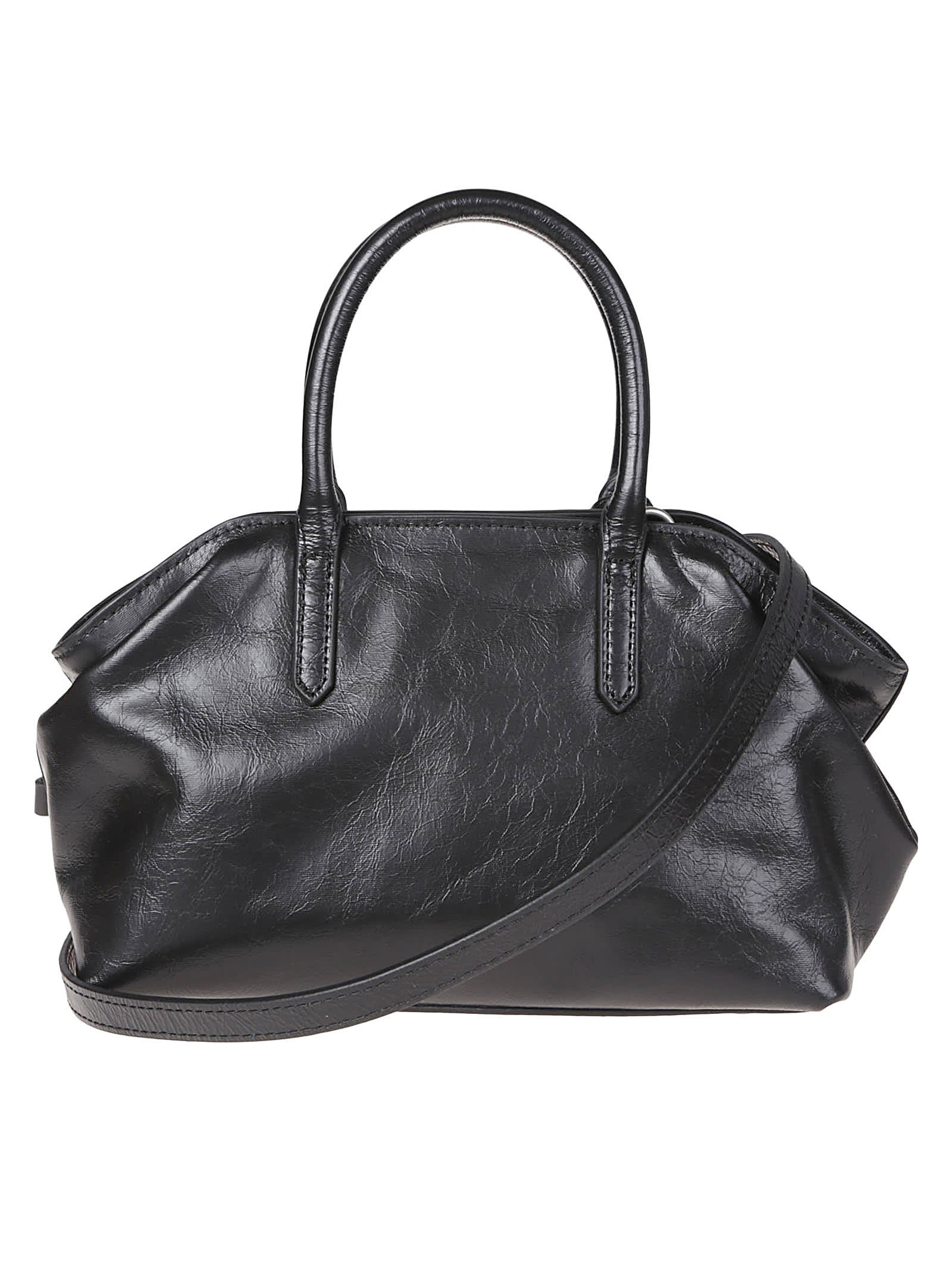 Ash Josephine Bag In Black/antic Silver