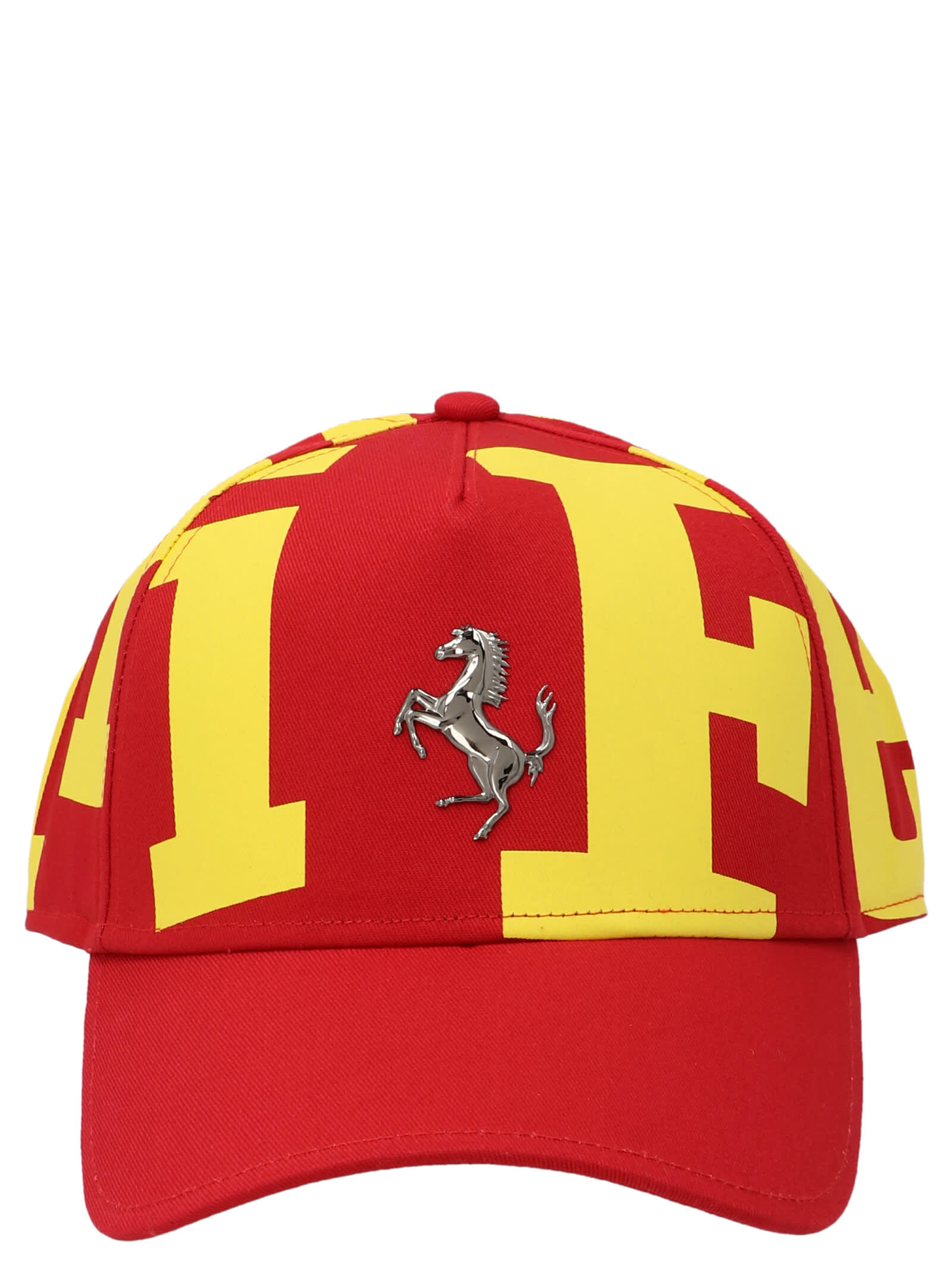 Ferrari Logo Cap In Red