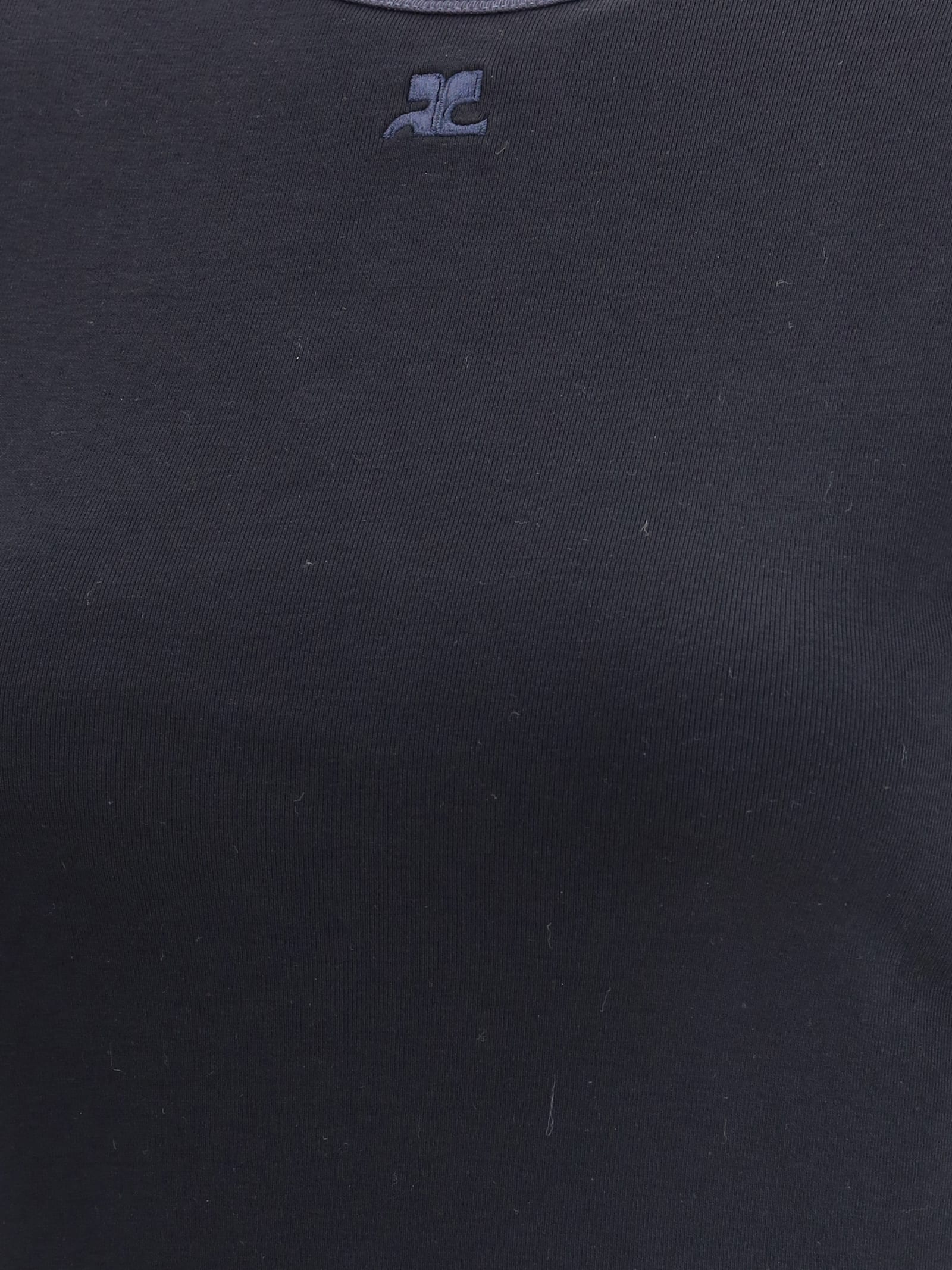 Shop Courrèges Cotton T-shirt