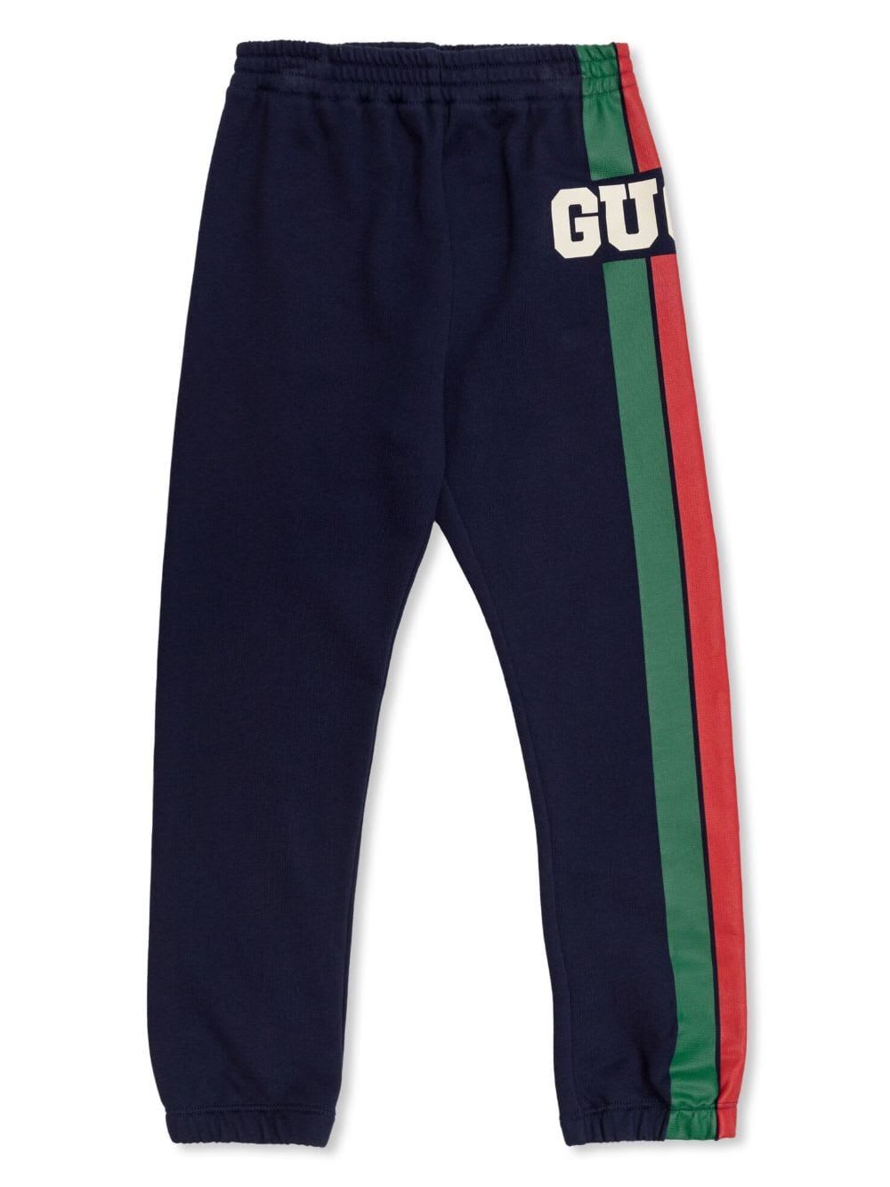 Shop Gucci J Jogging Pants In Dark Night Sky Mc