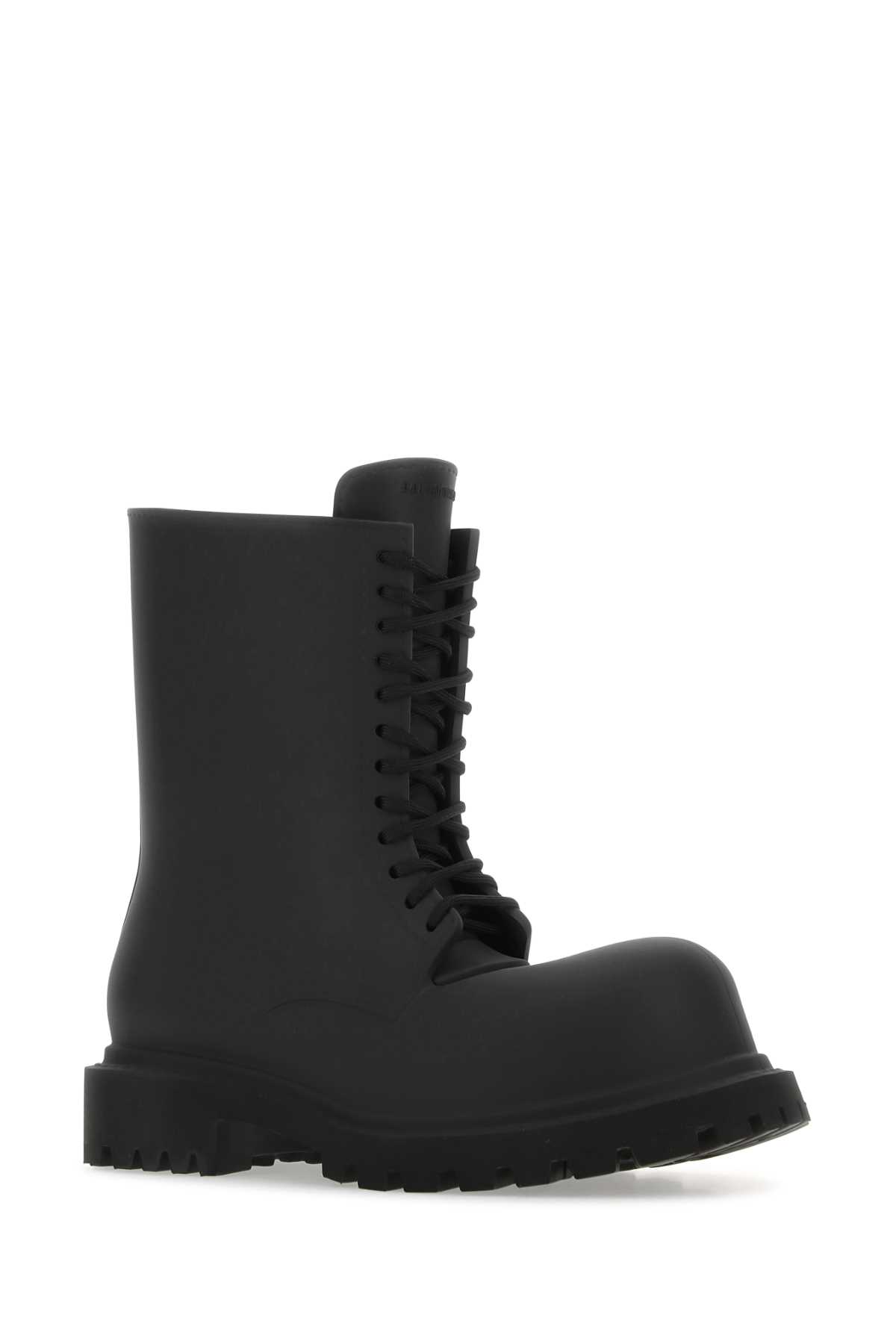 Balenciaga Black Eva Steroid Boots In 1000