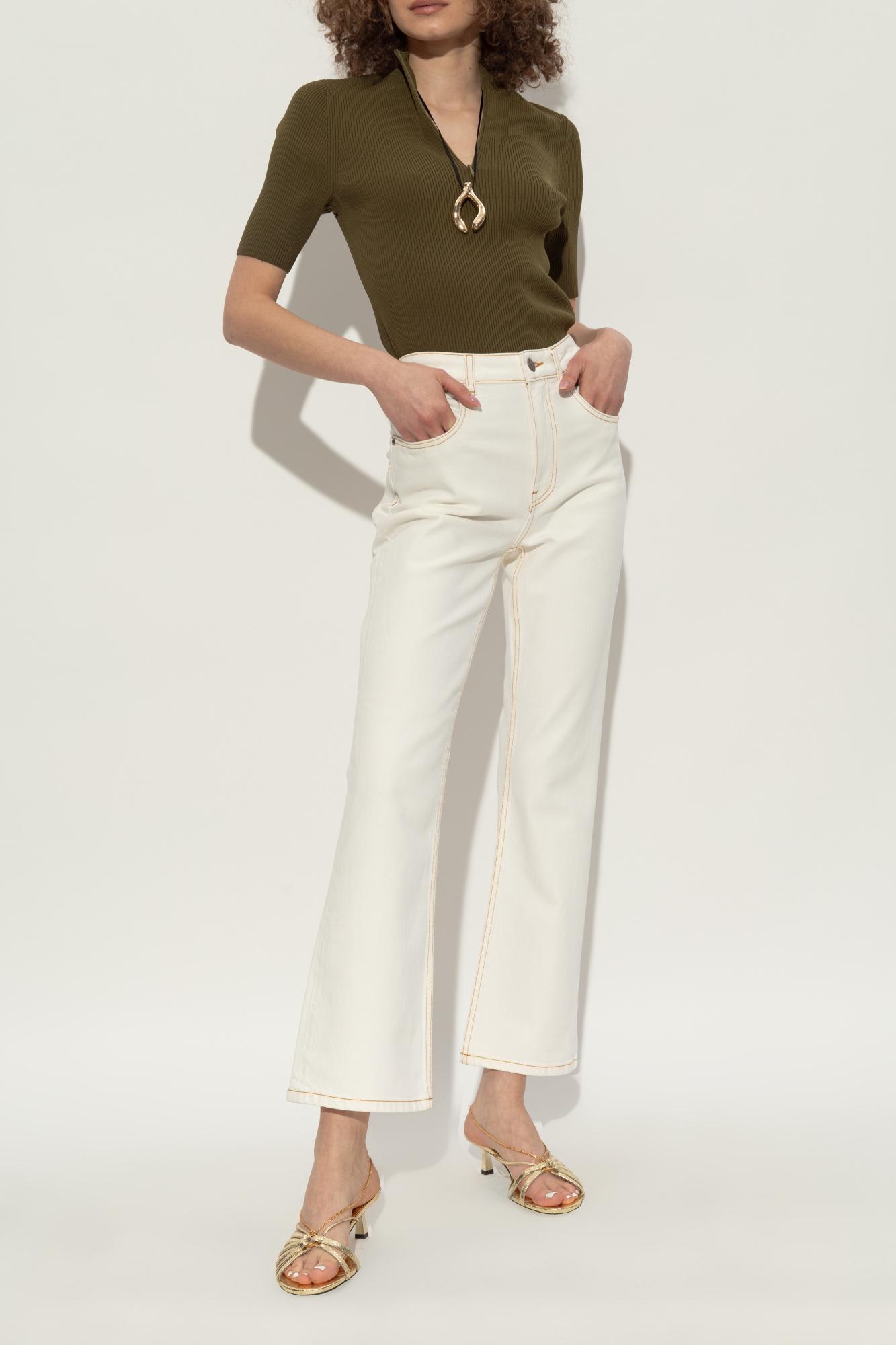 Golden Goose Deluxe Brand Nico Chained Sandals In Gold