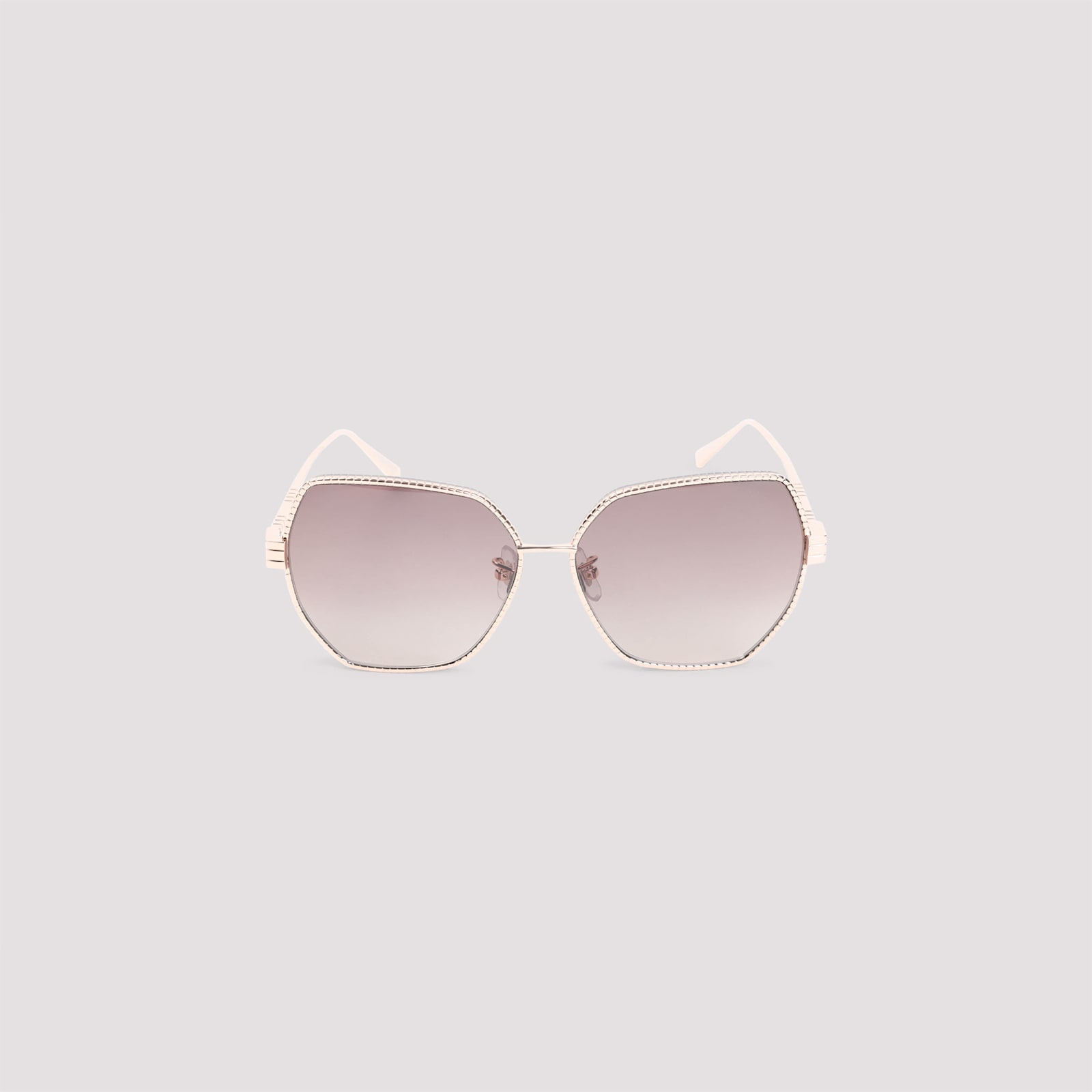 Chopard Metal Sunglasses In White