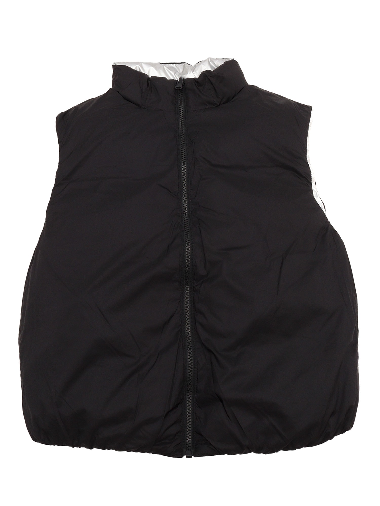 Moschino Vest In Silver