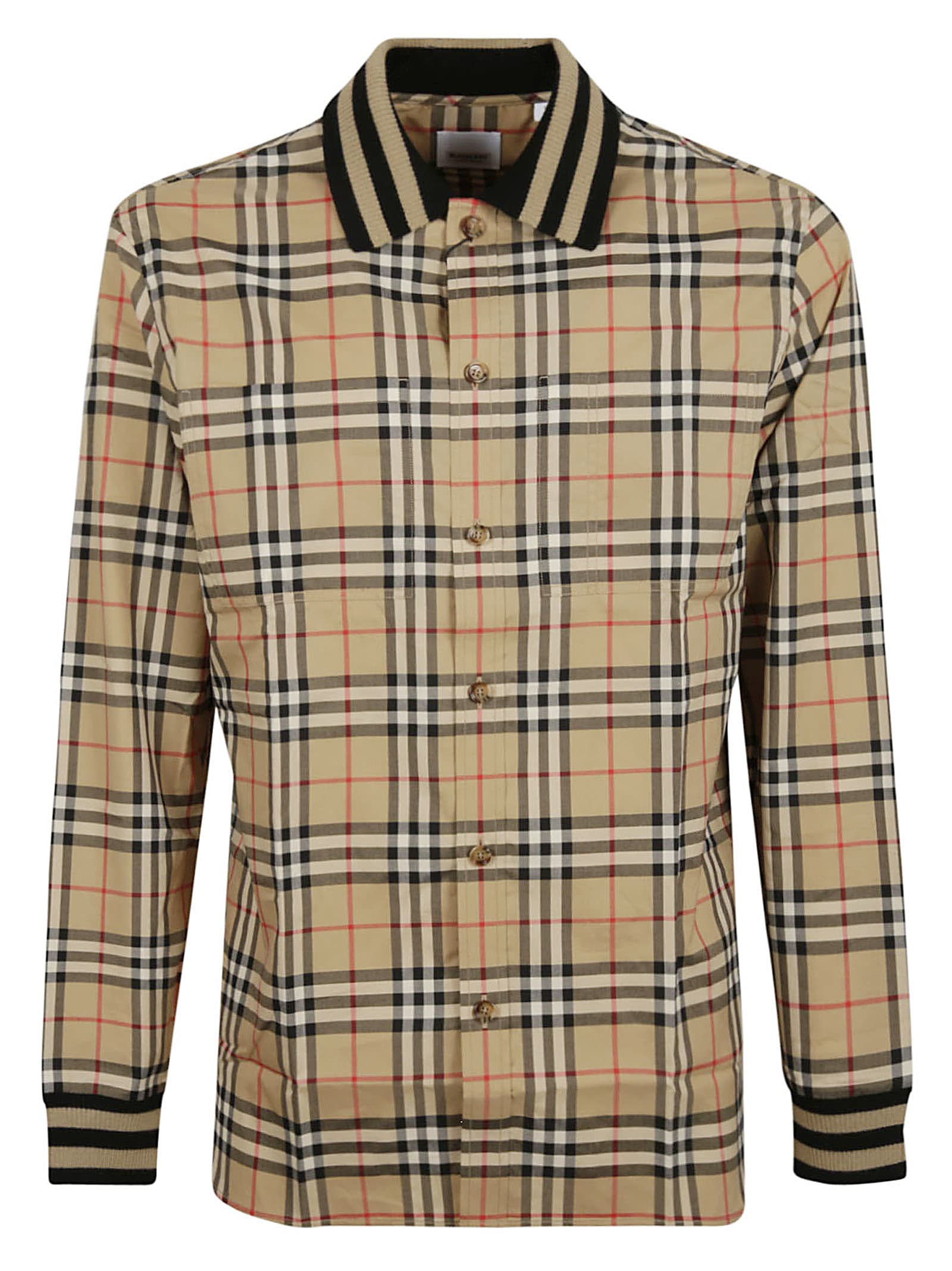 Burberry Towner Shirt In Archive Beige | ModeSens