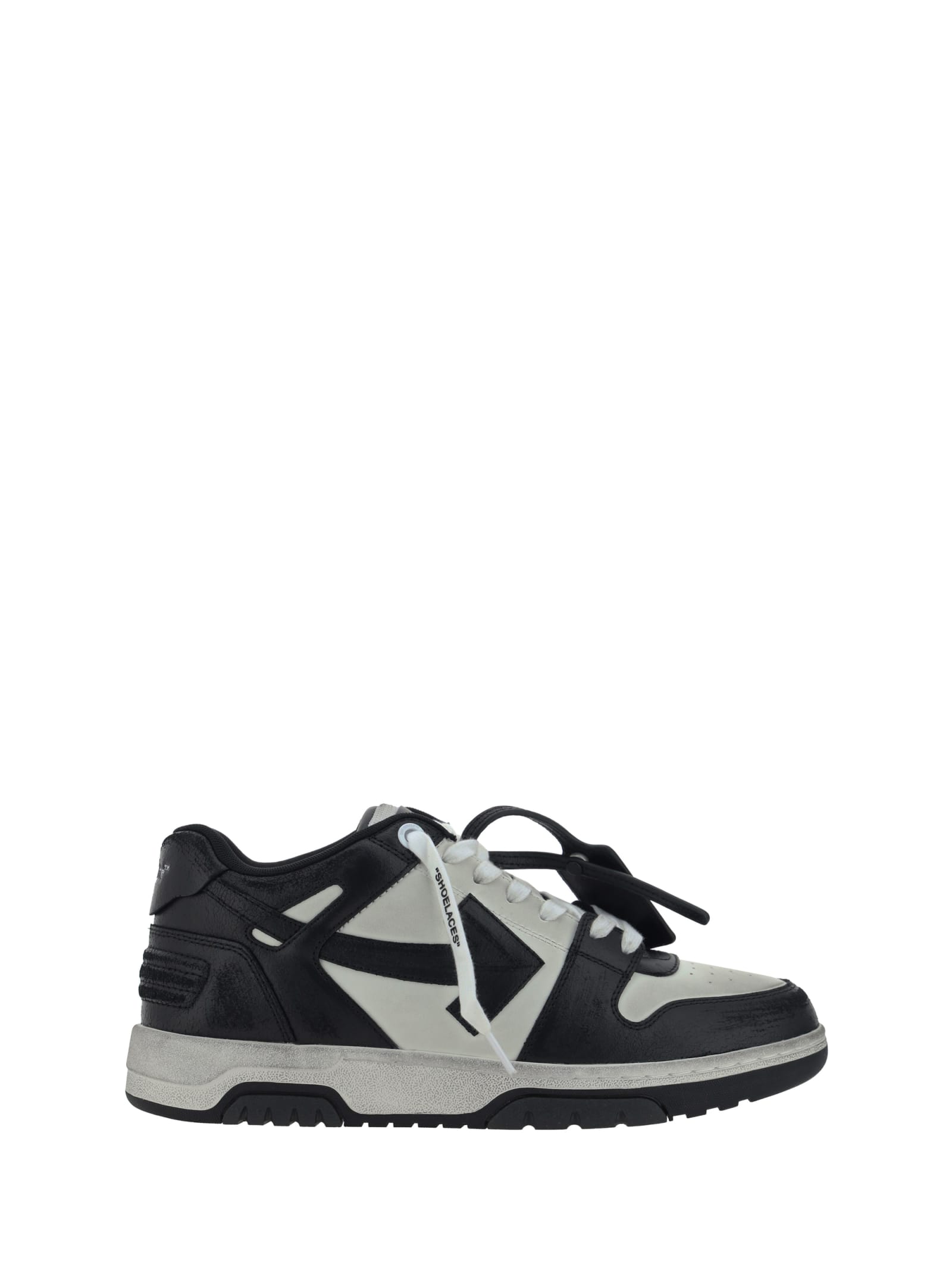 Shop Off-white Out Of Office Sneakers In Black