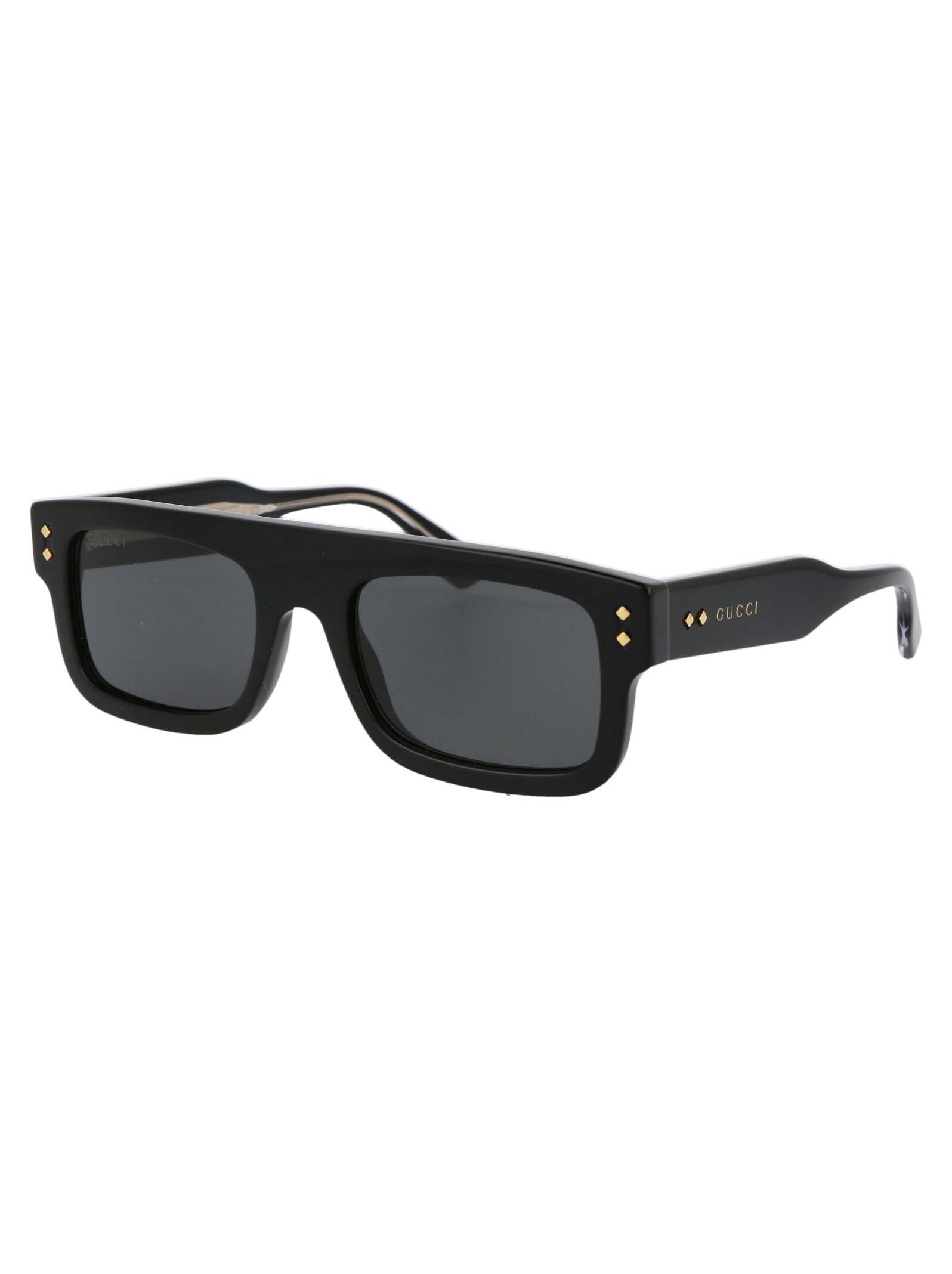 Shop Gucci Gg1085s Sunglasses In 001 Black Black Grey