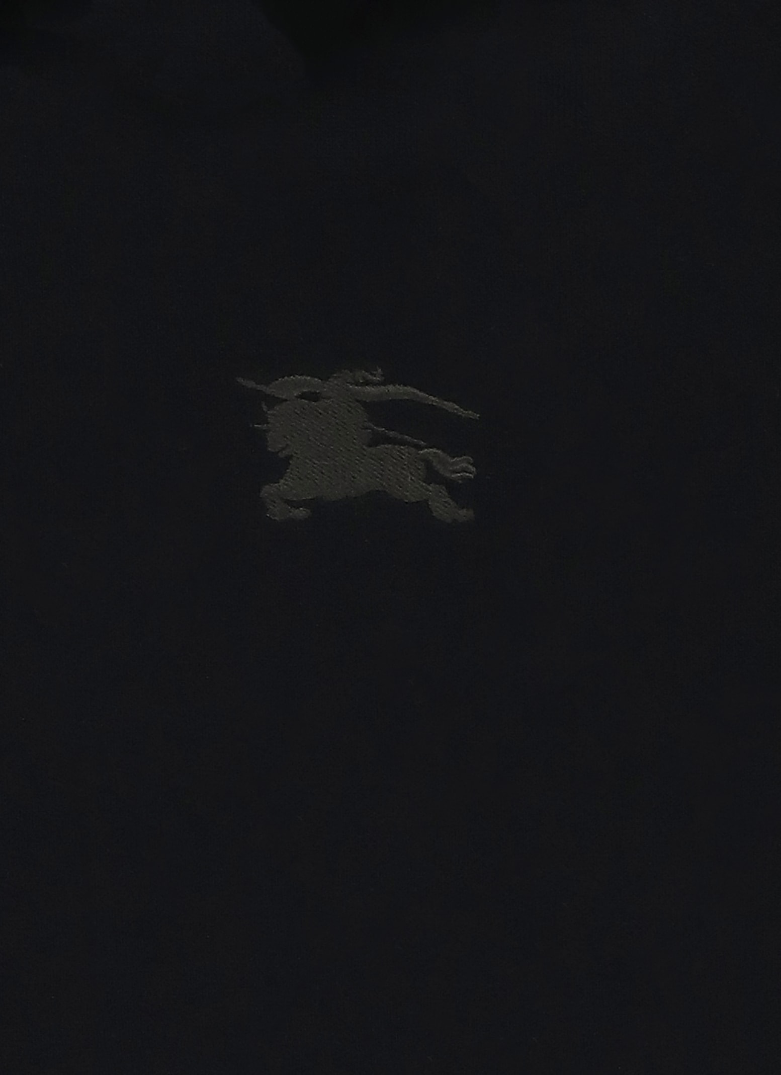 Burberry Sweatshirt With Logo In Black