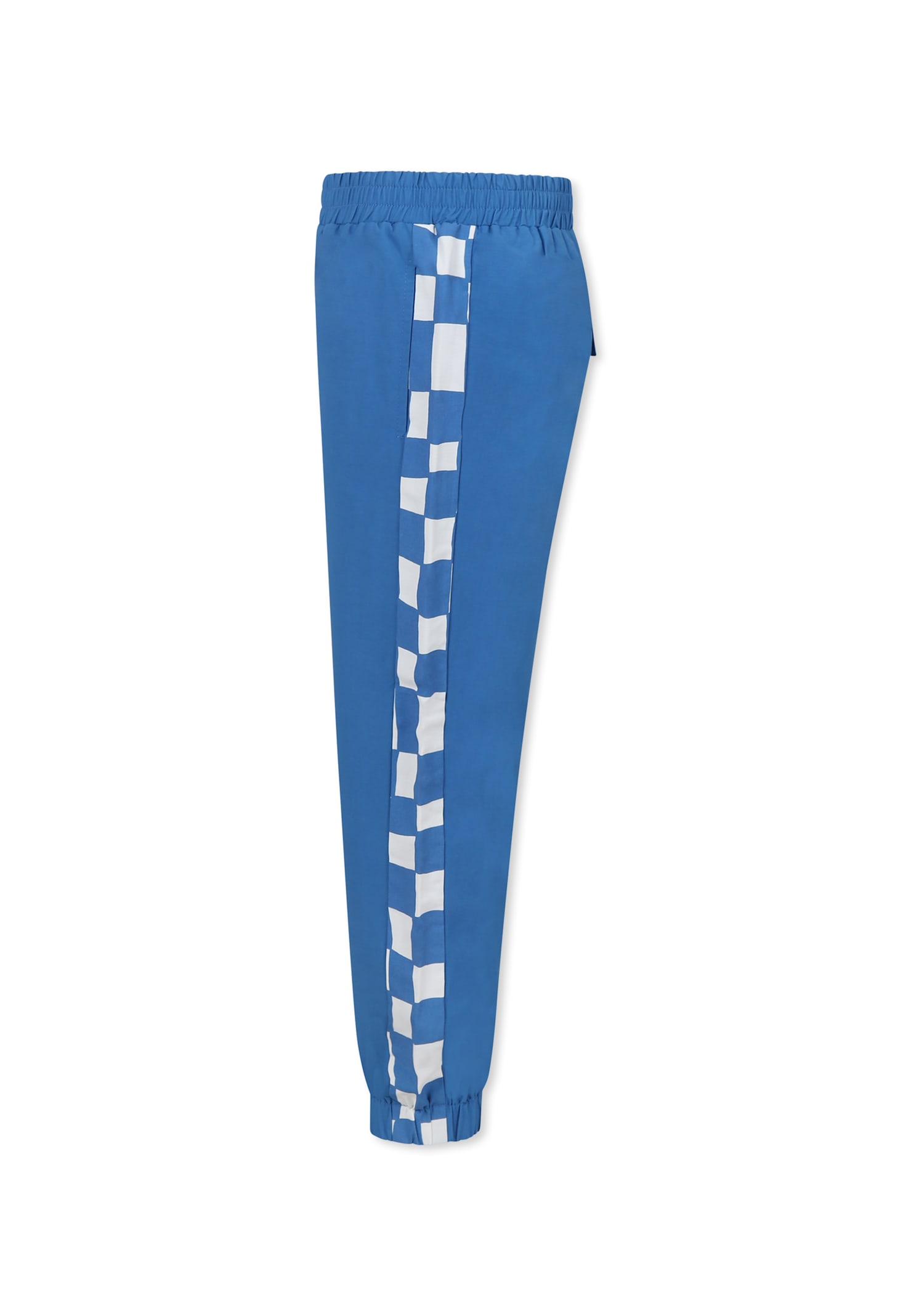 Stella Mccartney Blue Trousers For Boy In Blue