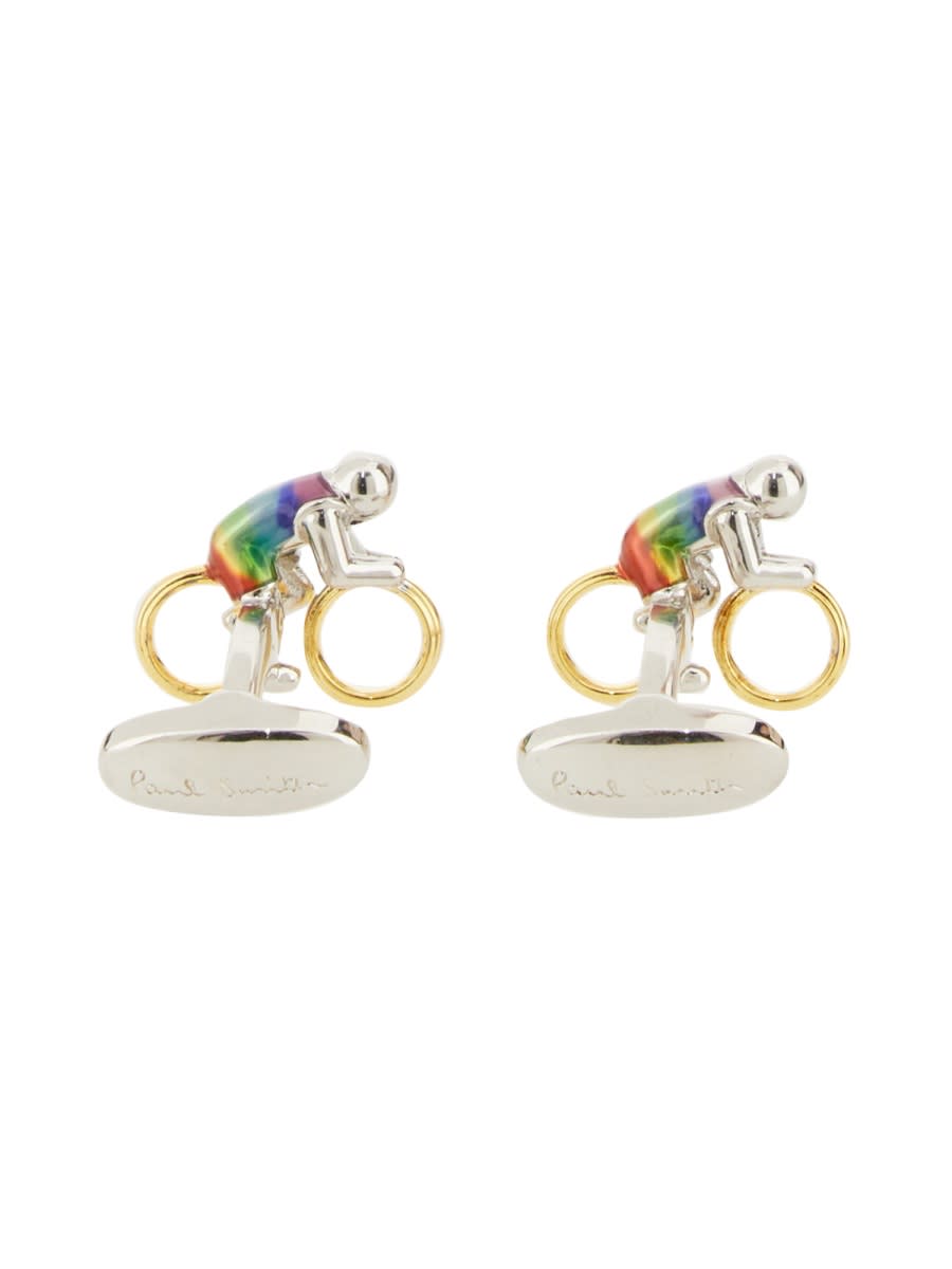 Shop Paul Smith Cycle Twins In Multicolour
