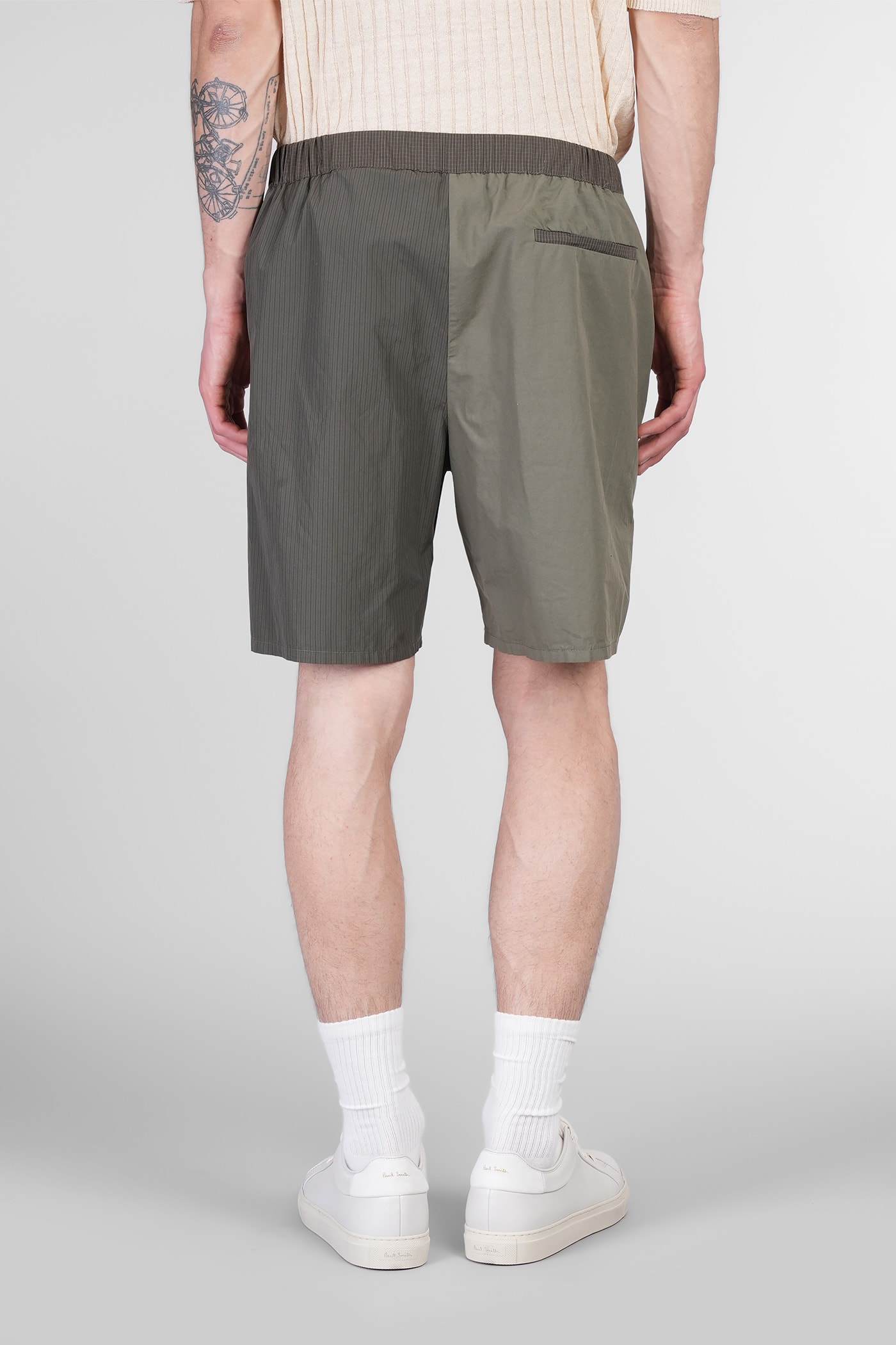 Mauro Grifoni Shorts In Green Cotton